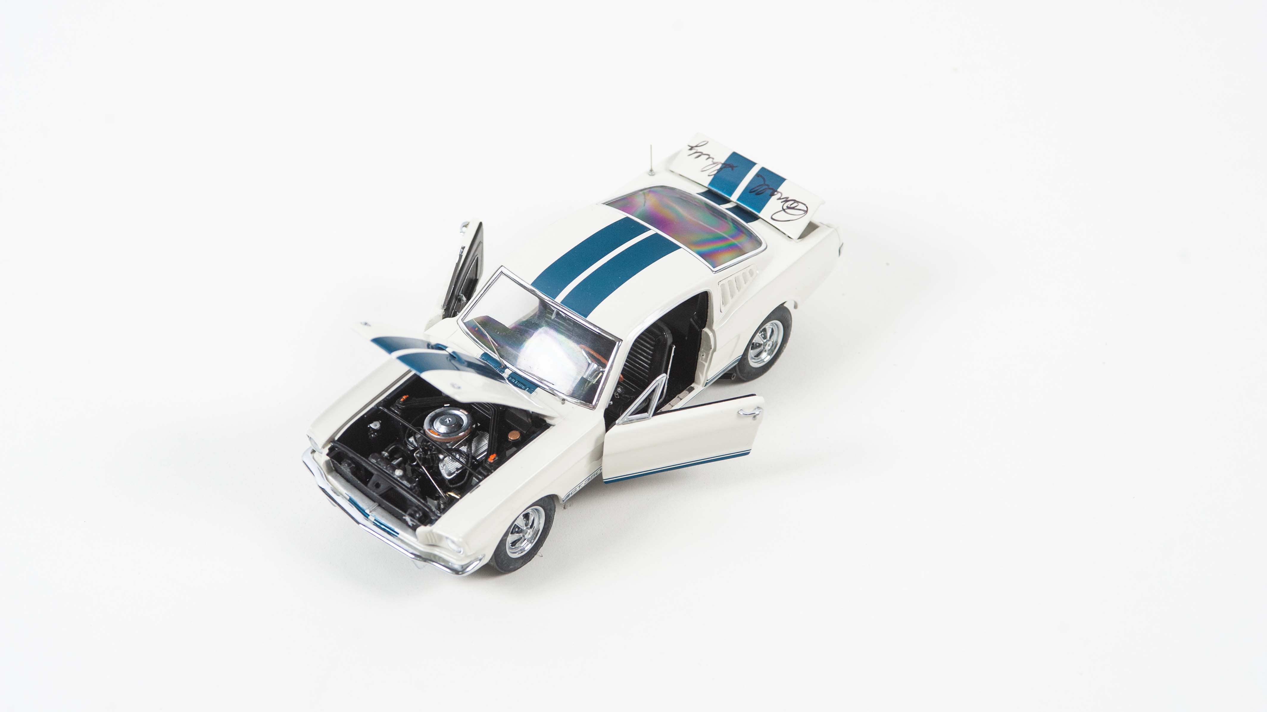 1965 Shelby Mustang Franklin Mint Scale Model Cars Die-cast