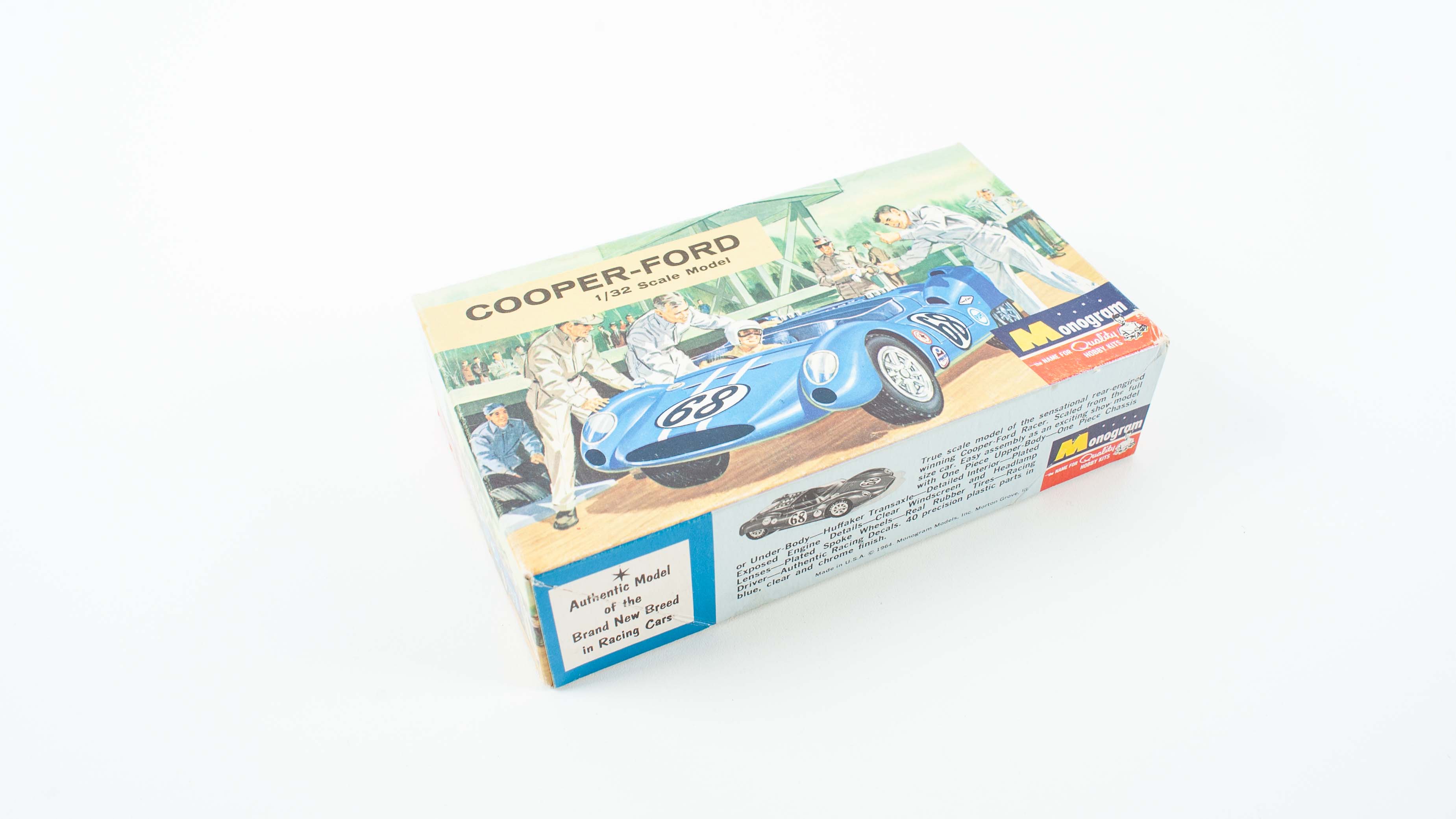 Shelby Cooper Ford King Cobra Monogram Scale Model Car Auction