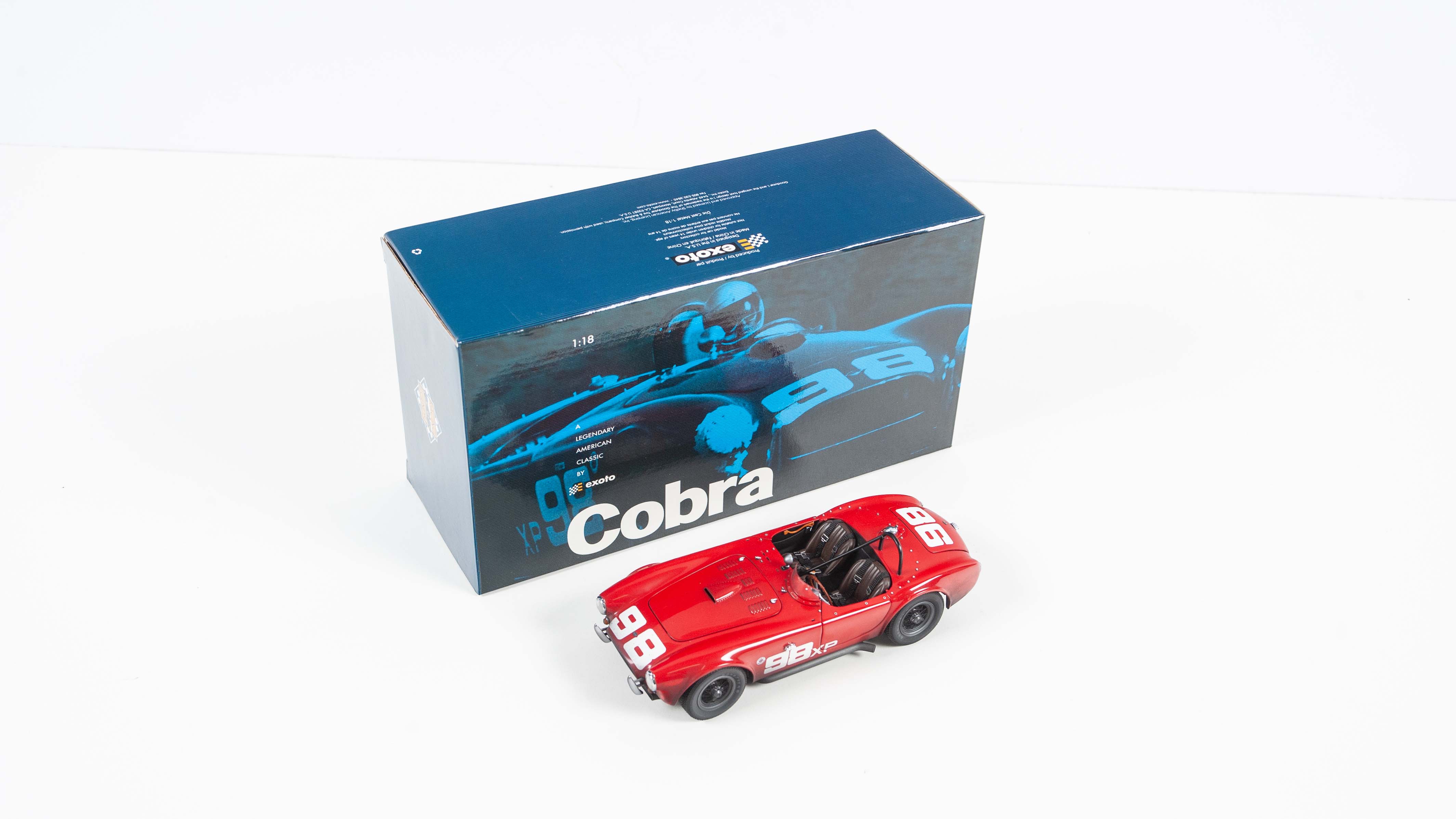 Shelby Cobra Exoto Scale Model Car Die-cast