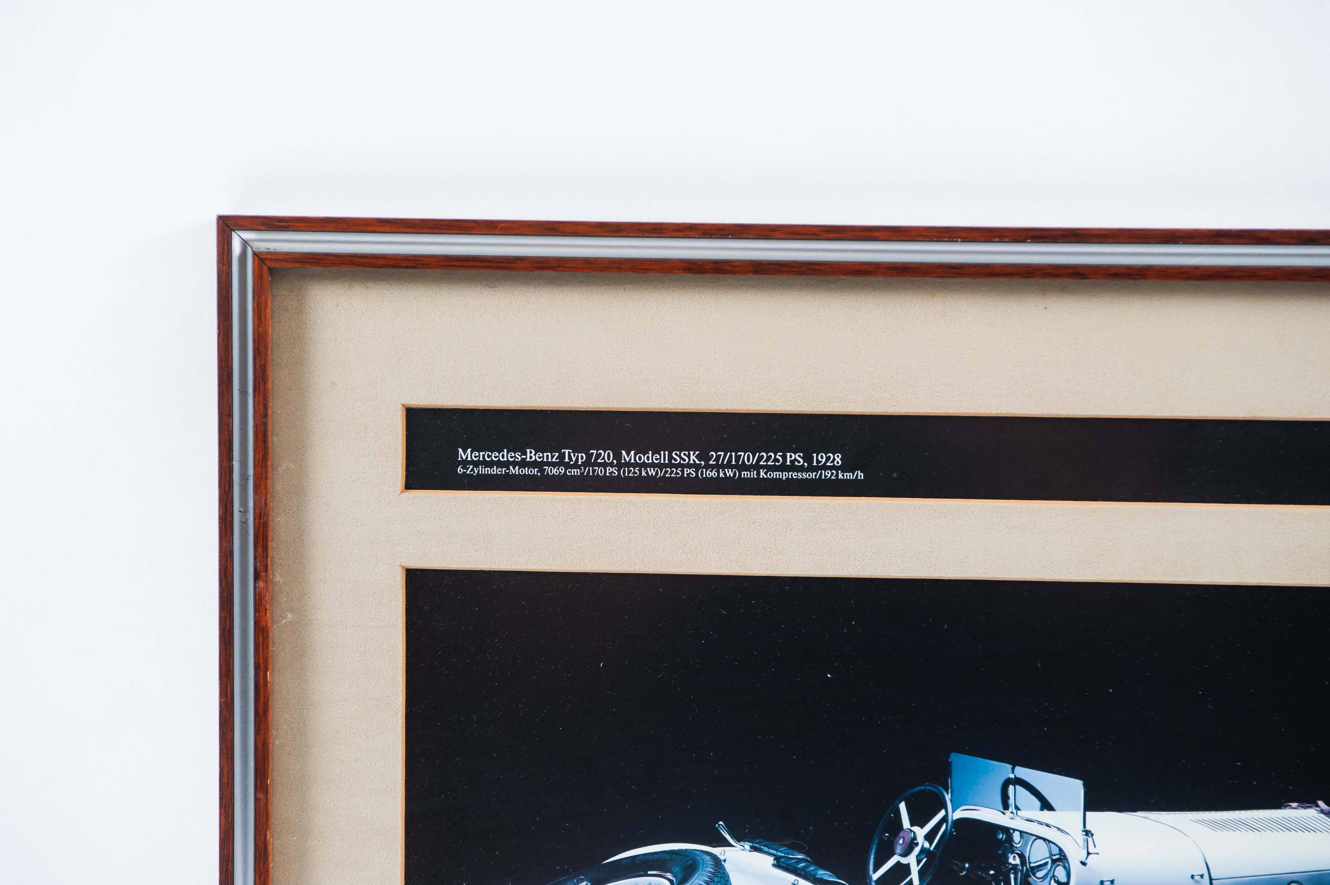 Mercedes-Benz 720 SSK Framed Print Auction | Mecum On Time