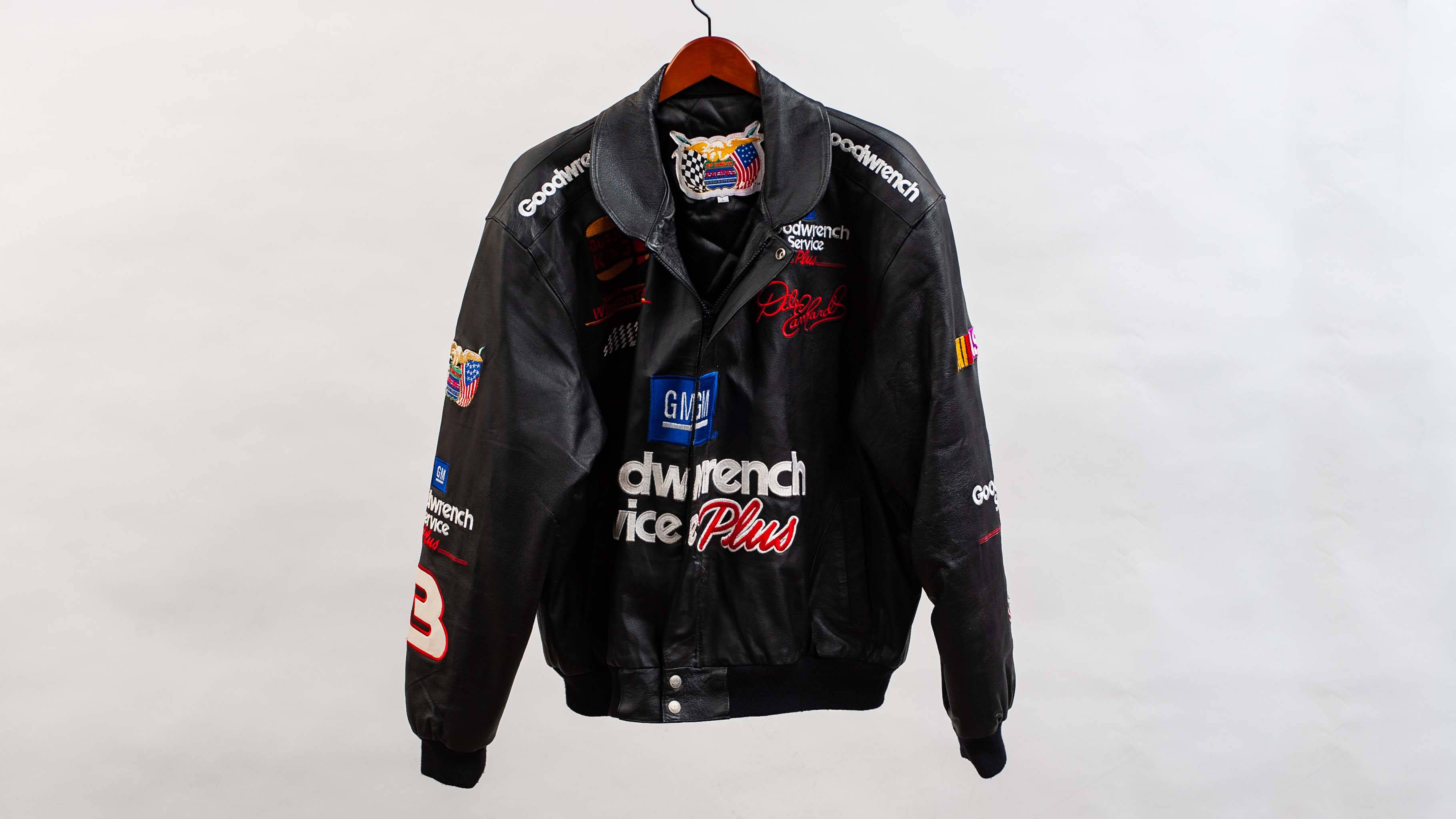 NASCAR Dale Earnhardt Goodwrench Leather Jacket Auction | Mecum On