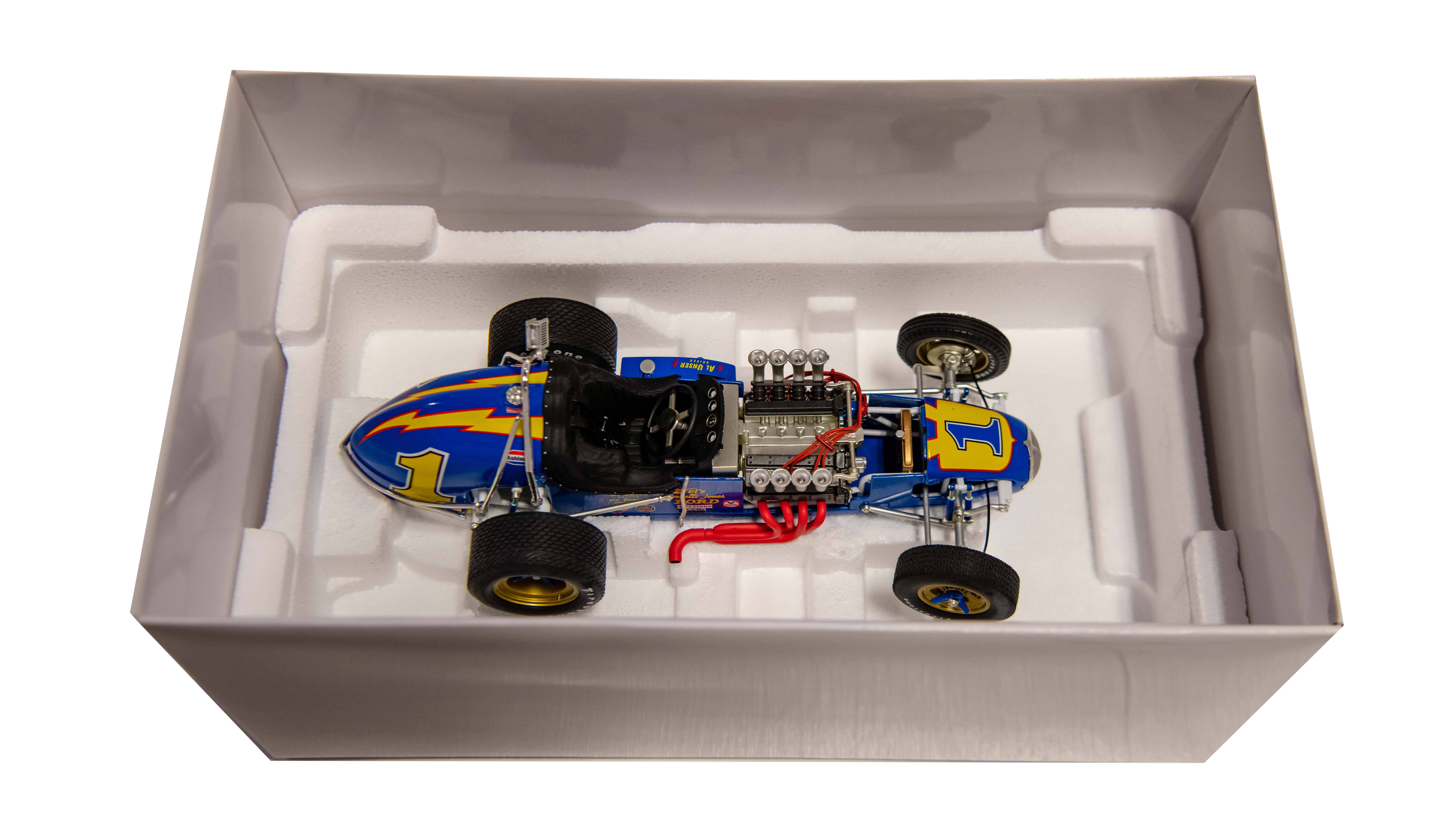 84　3点まとめ売りCandido/Oliver sain/Johnny~ Al Unser/Johnny Lightning Special 4-Cam Ford Dirt Champ 1:18 Scale