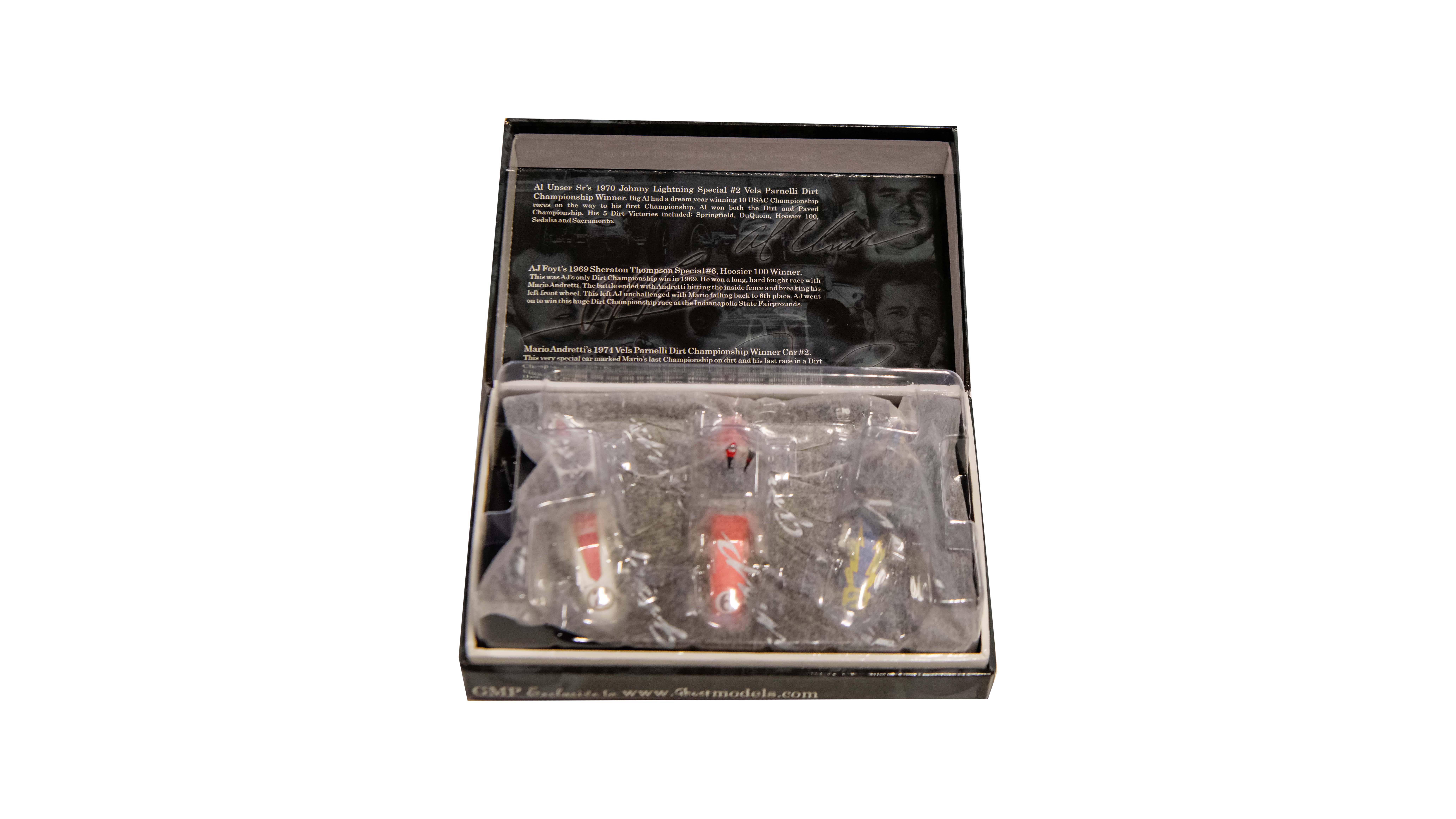 Dirt Champ Legends Limited edition 1:43 Scale 3 Car Set Auction