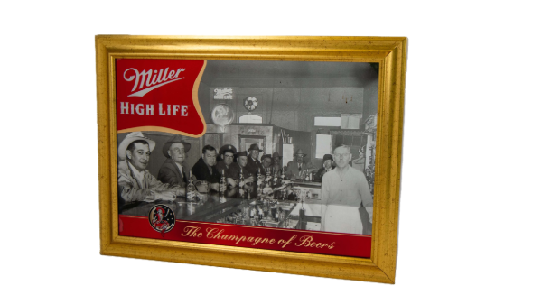Vintage Miller High Life レトロ広告看板