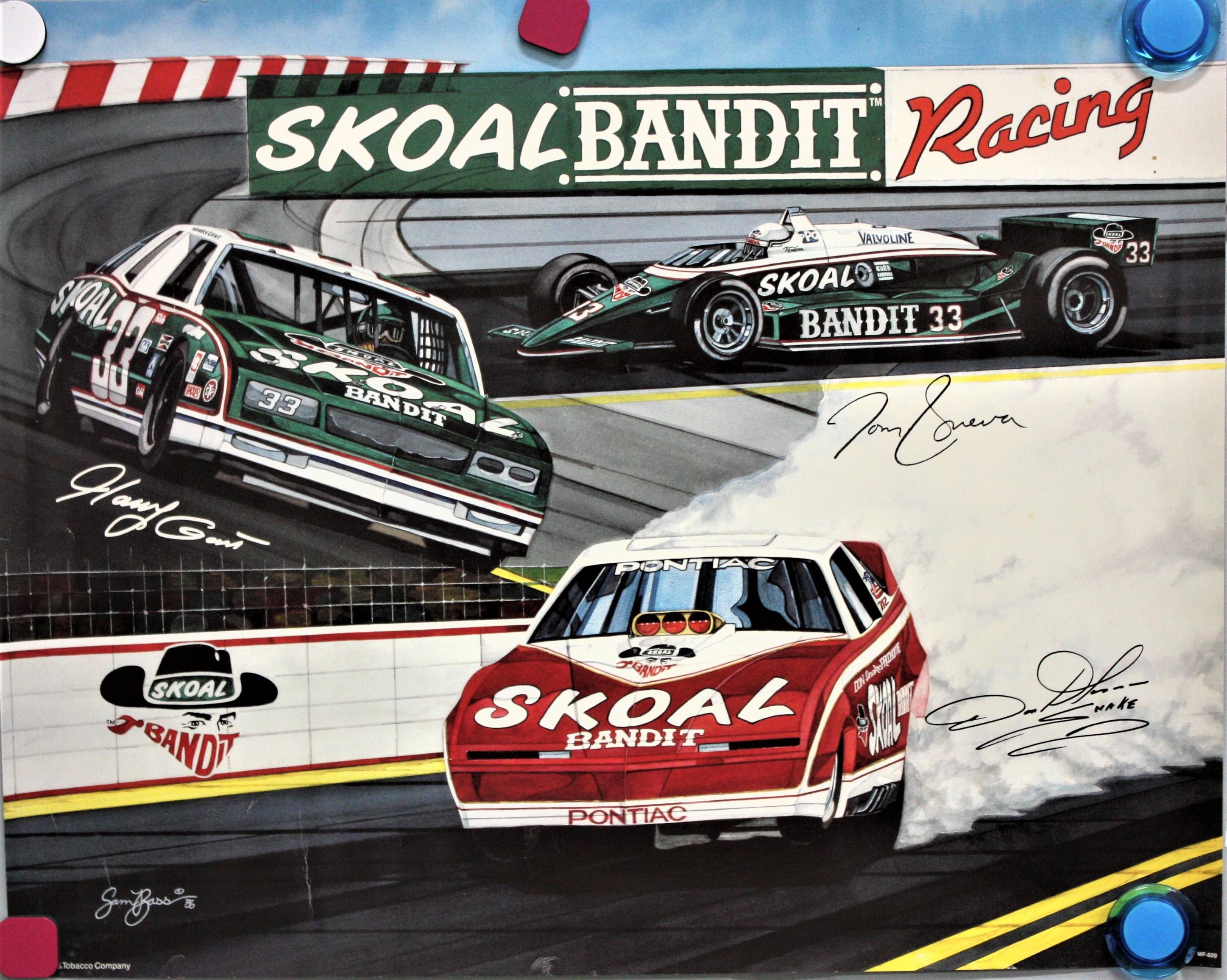 新品未開封 Skoal Bandit 1個 1986 Skoal Bandit Racing Auction | Mecum On Time