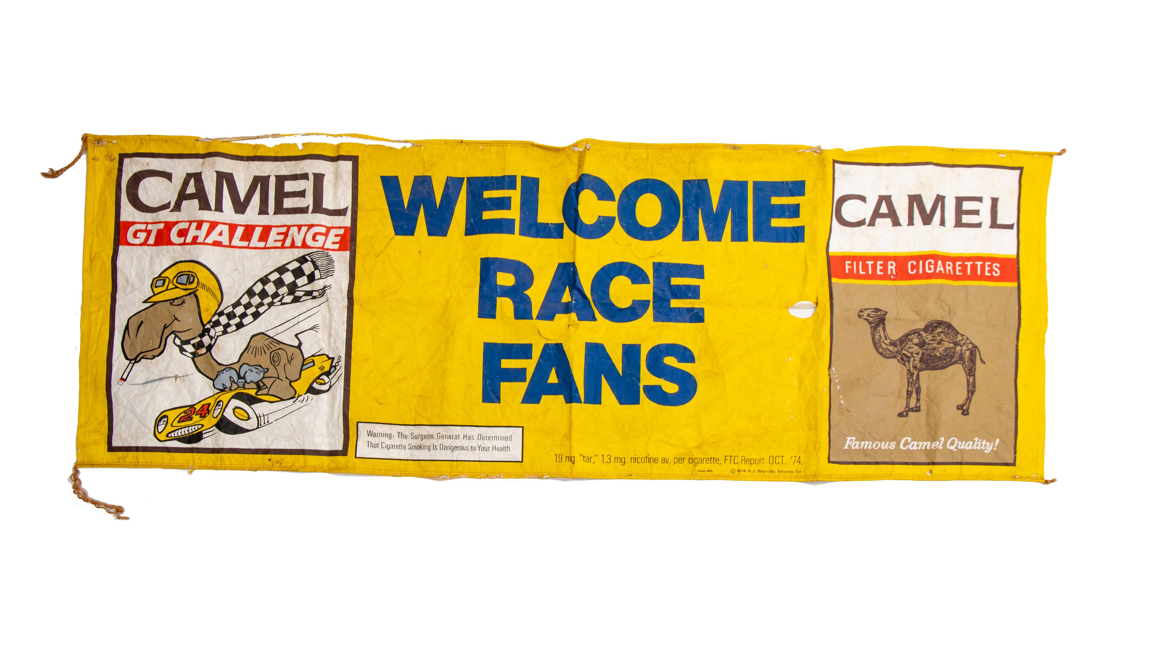 camel cigarettes racing 1994 Joe Drag Original Magazine Ad Smokin Joes Camel Tin with