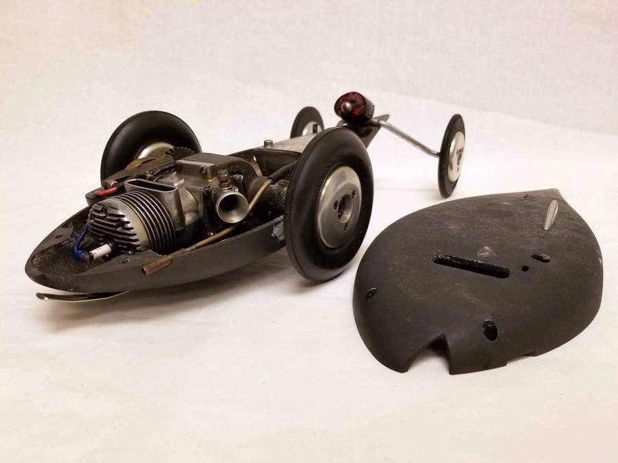 Lot - RARE Vintage Firestone Viceroy Race Car Tobacco Pipe