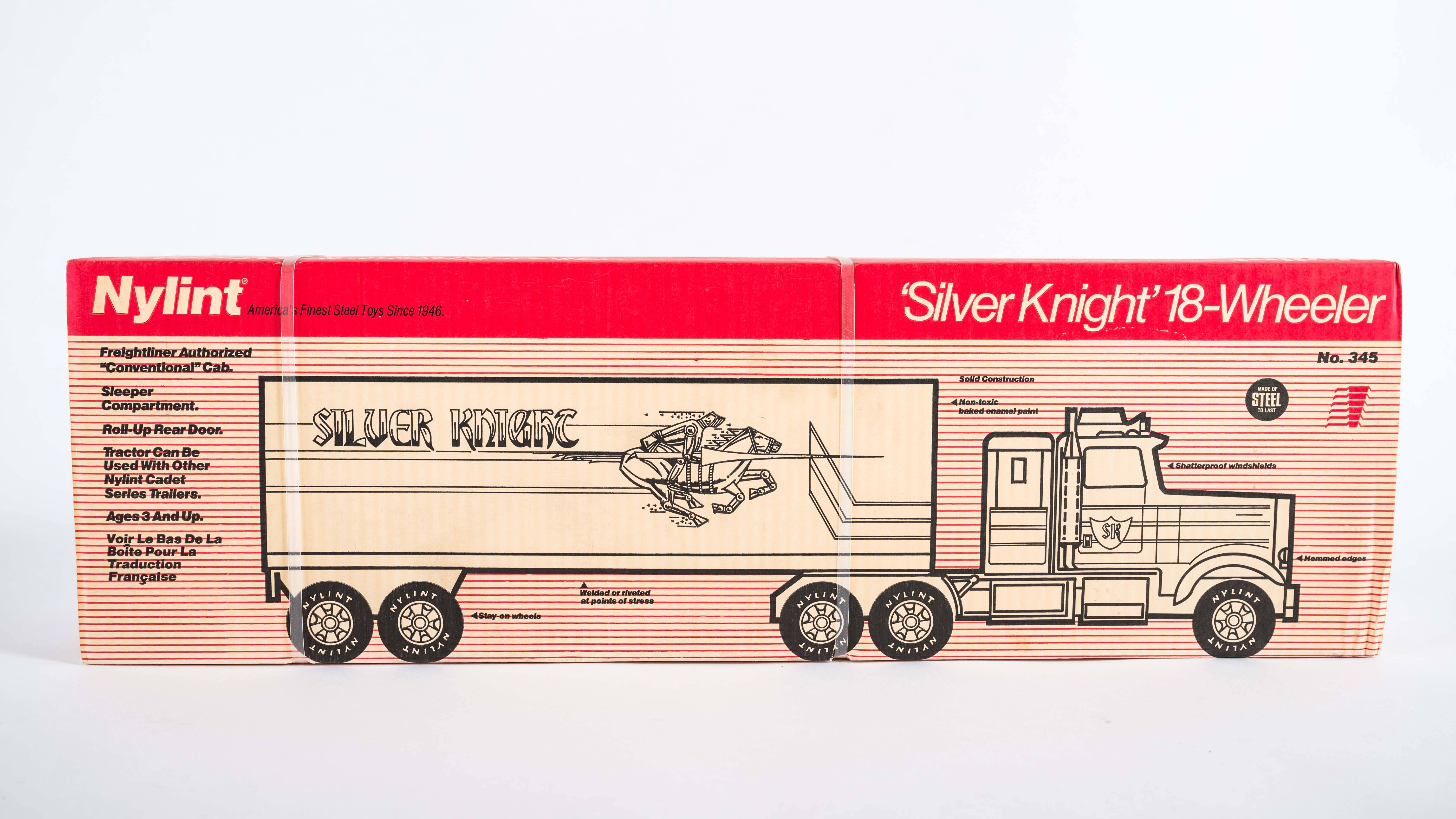 Nylint, 18-Wheeler Kroger Silver Knight Die-Cast Truck Auction