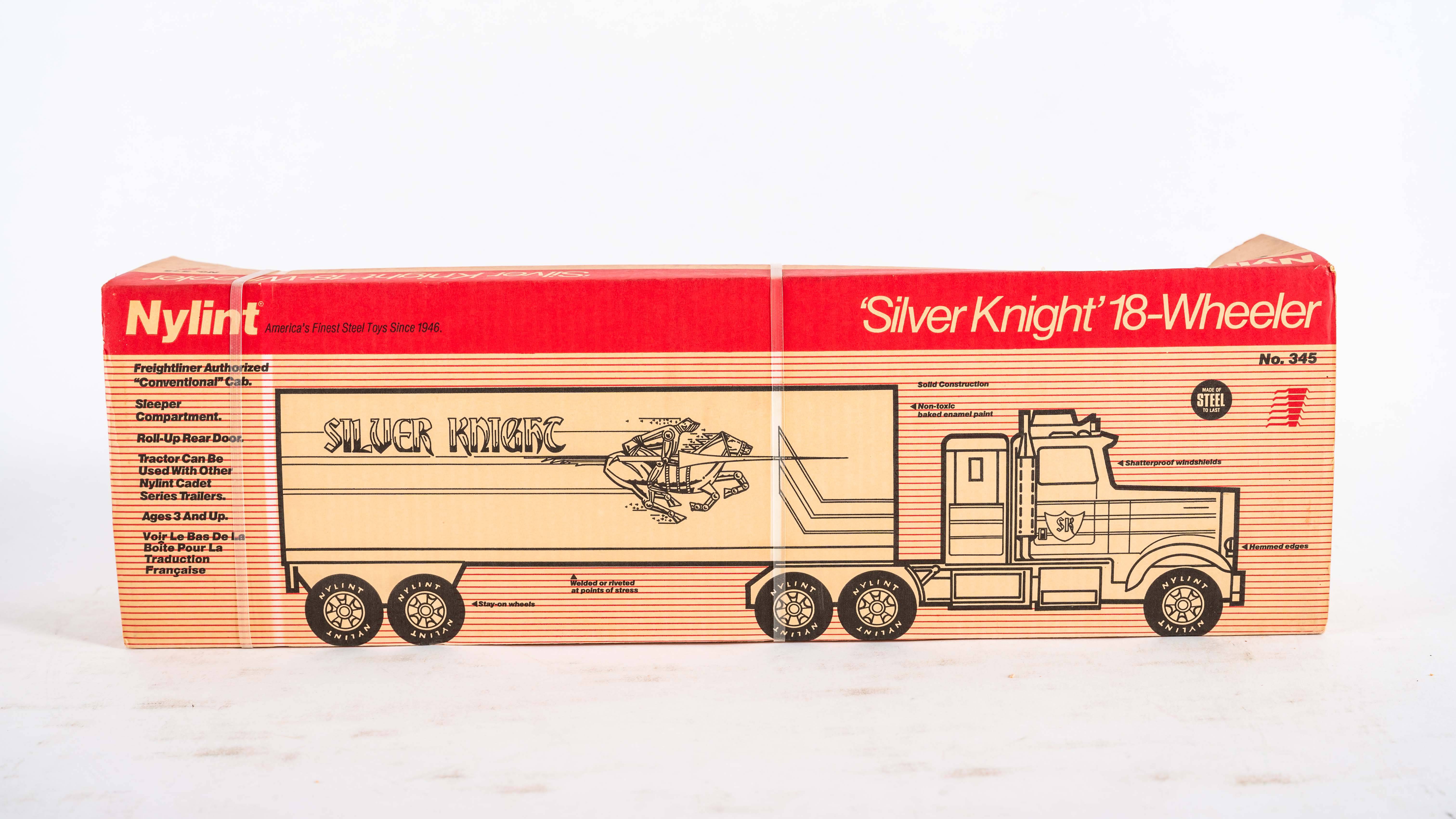 Nylint, Silver Knight 18-Wheeler Sealed Power Die-Cast Truck