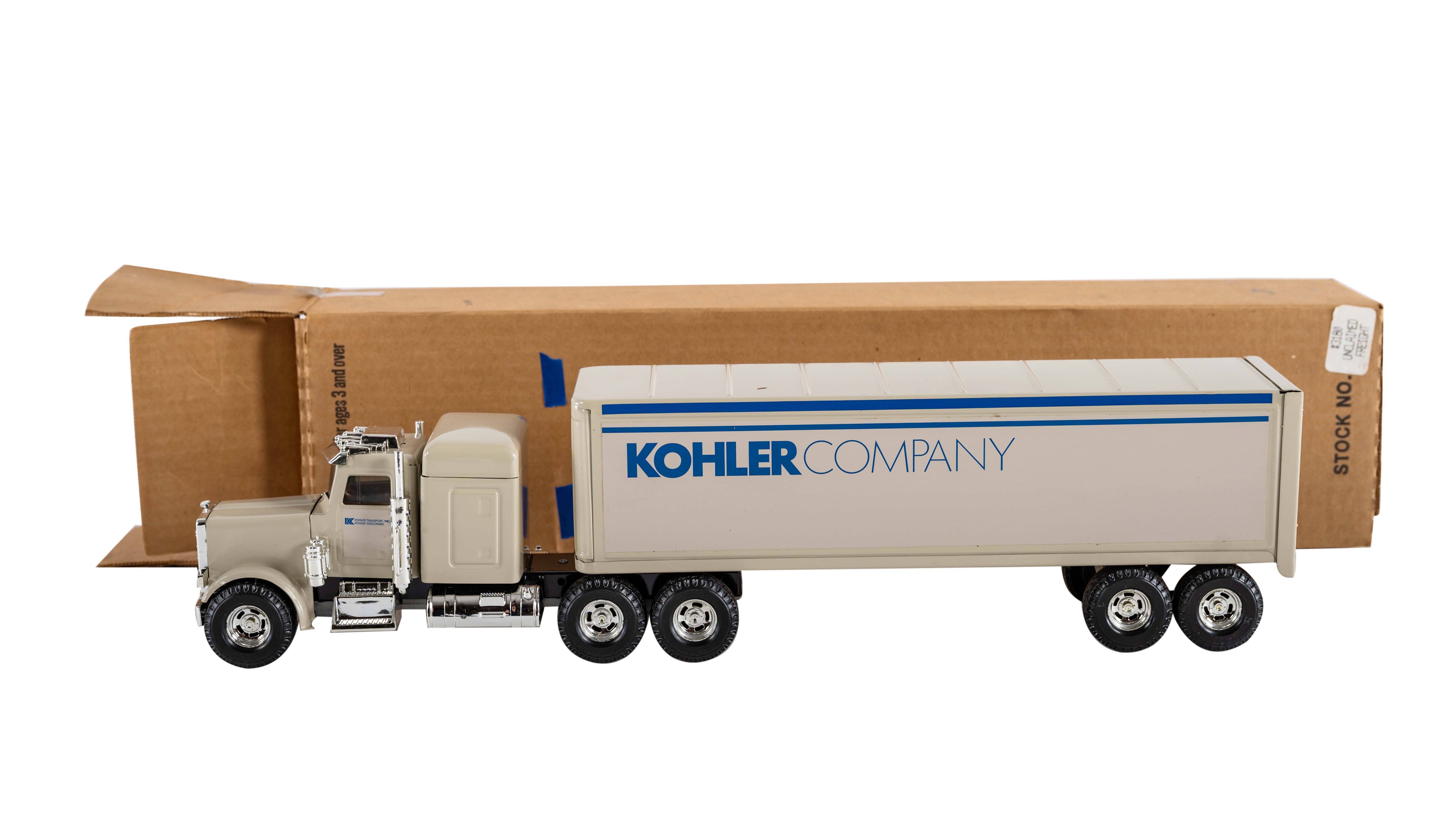 Ertl, Peterbilt Kohler Company Die-Cast Truck Auction Mecum On Time