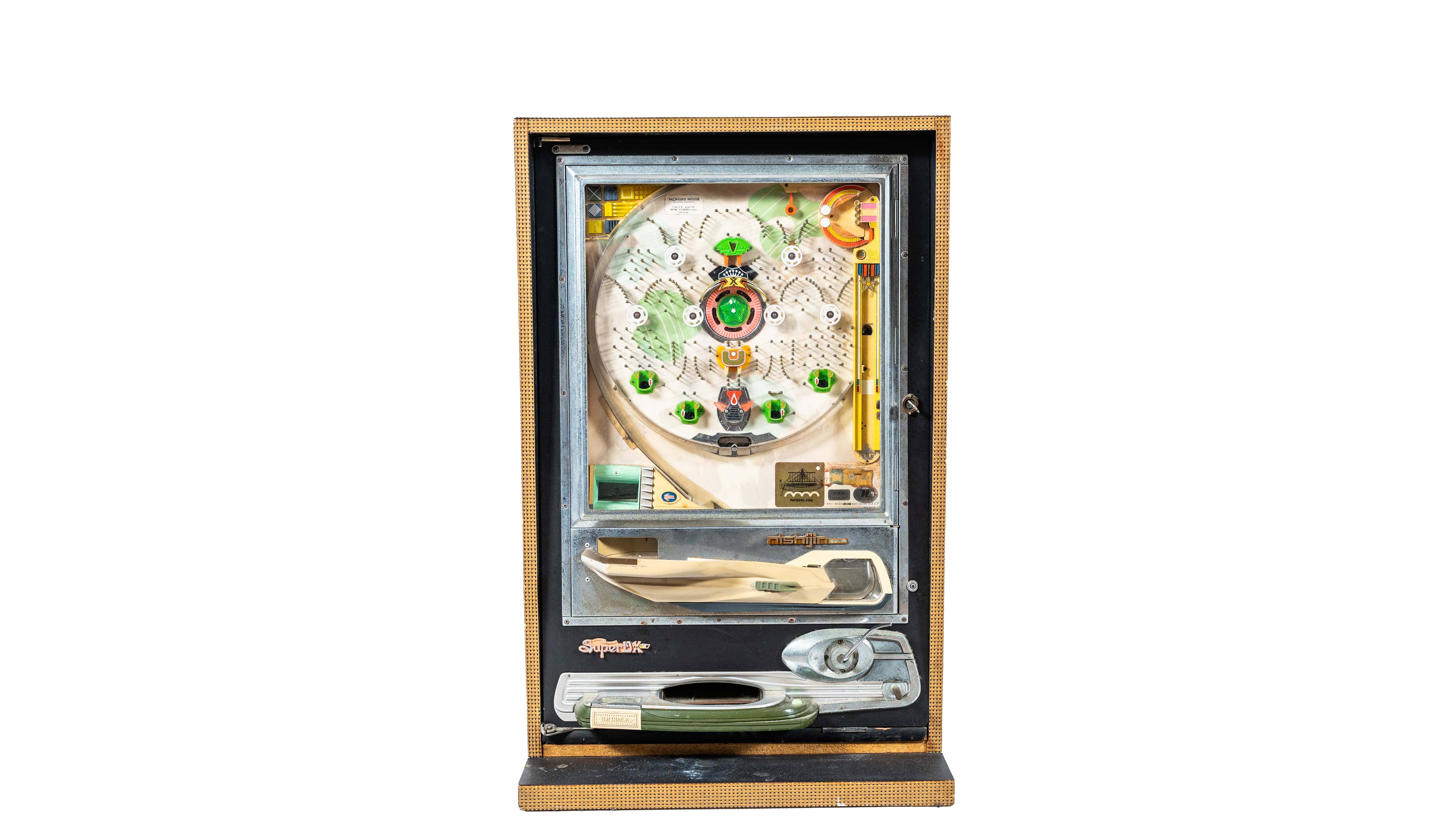 Vintage Pachinko NISHIJIN Super Deluxe Pinball Arcade