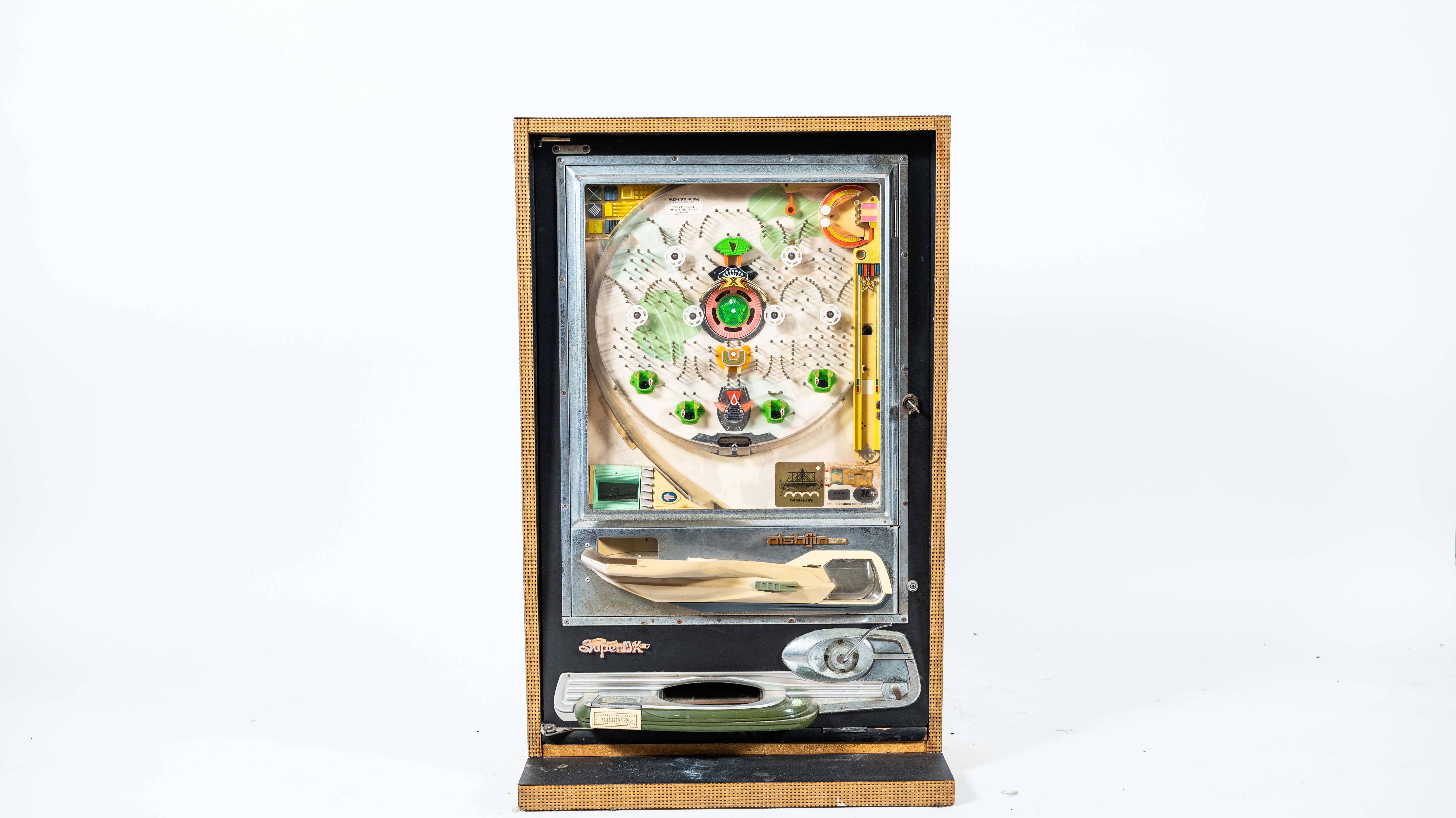 Vintage Pachinko NISHIJIN Super Deluxe Pinball Arcade