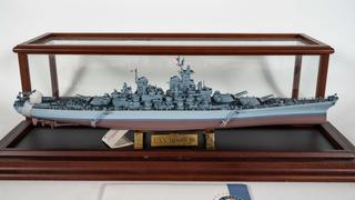 Battleship U.S.S. Missouri Franklin Mint Ship Model Auction Battleship U.S.S. Missouri Franklin Mint Ship Model Auction