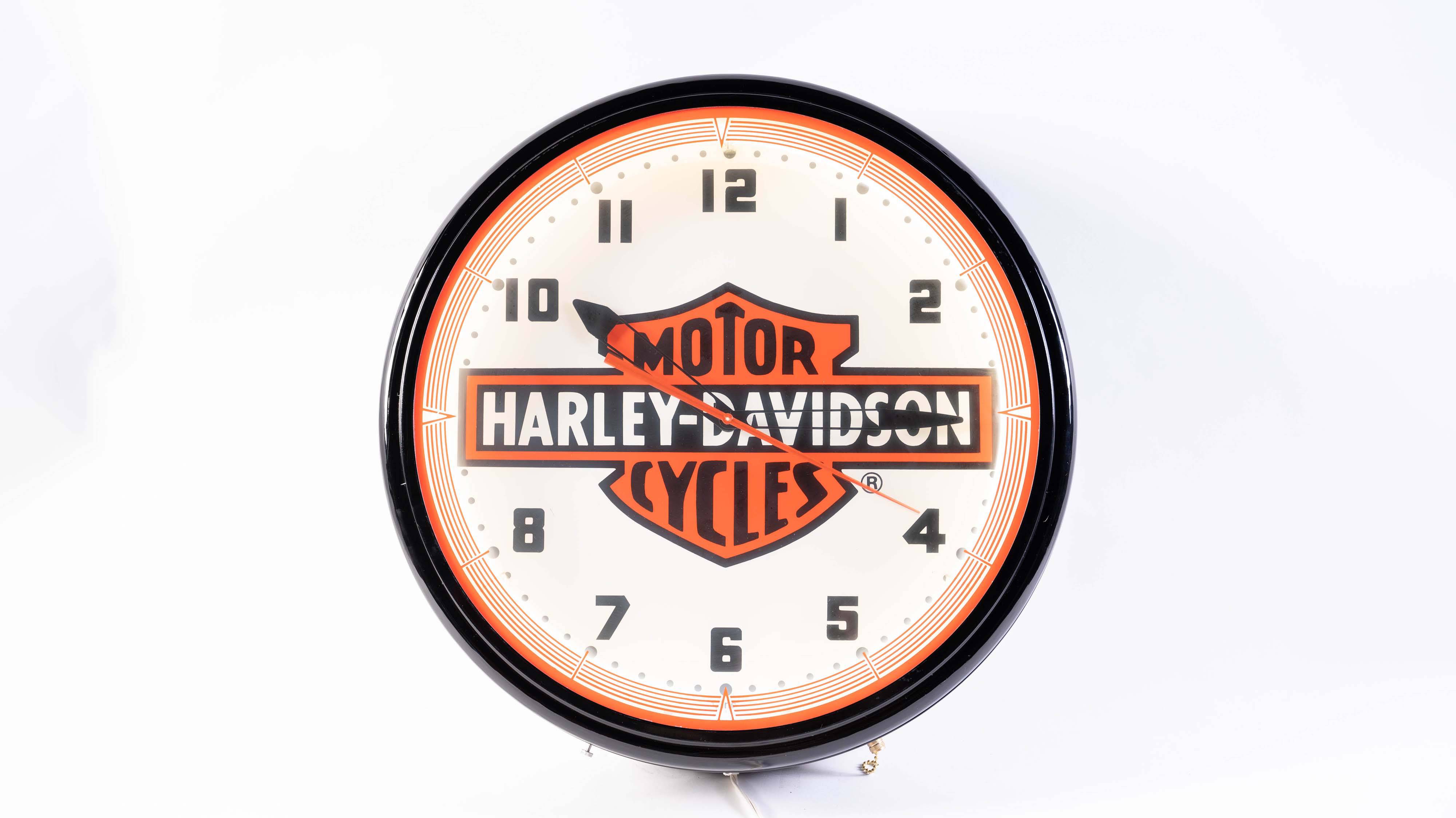 Harley Davidson outlet Clock