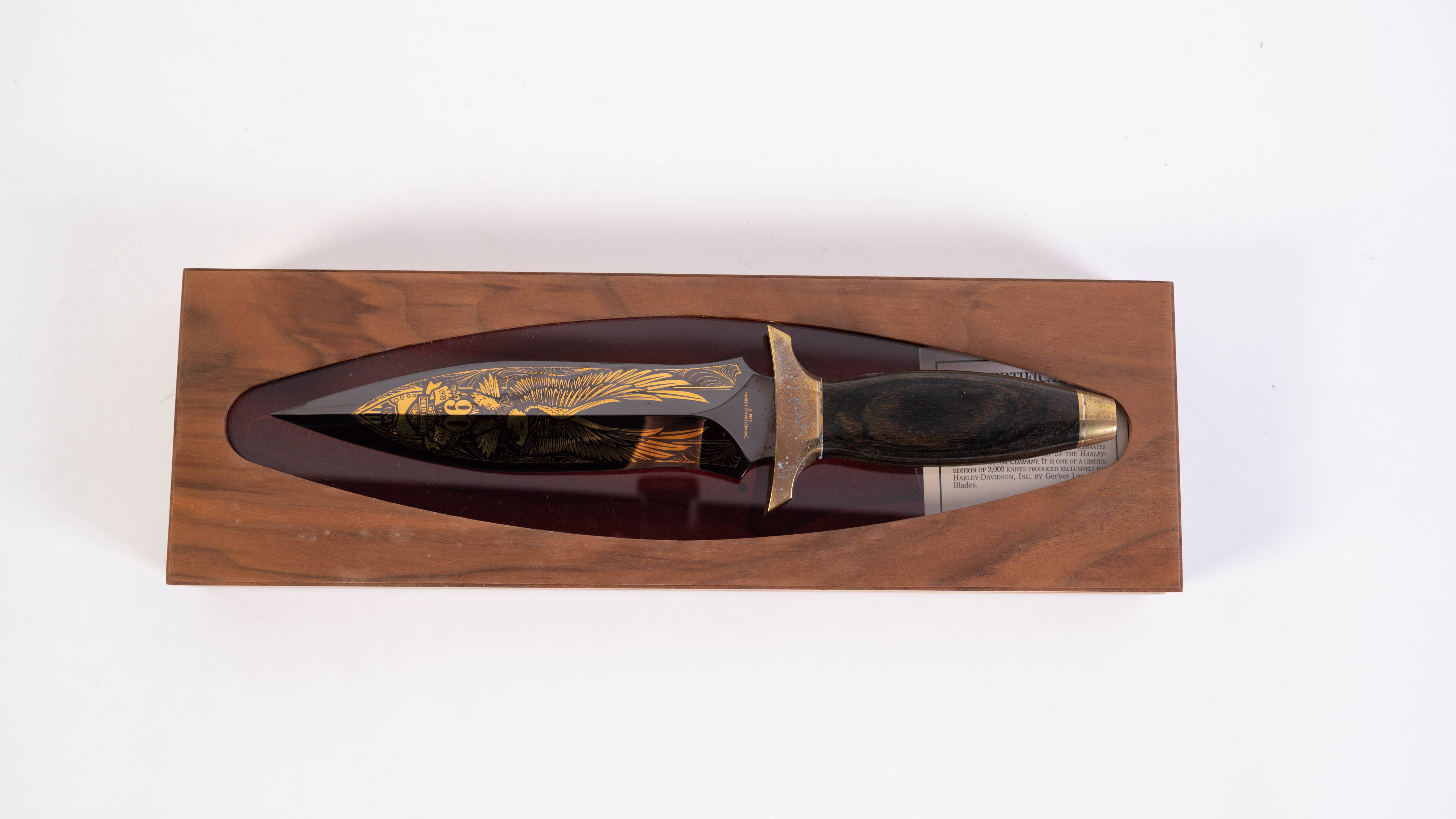 Harley-Davidson　アニバーサリーナイフ Lot - Harley Davidson 50th Anniversary Collectible Knife