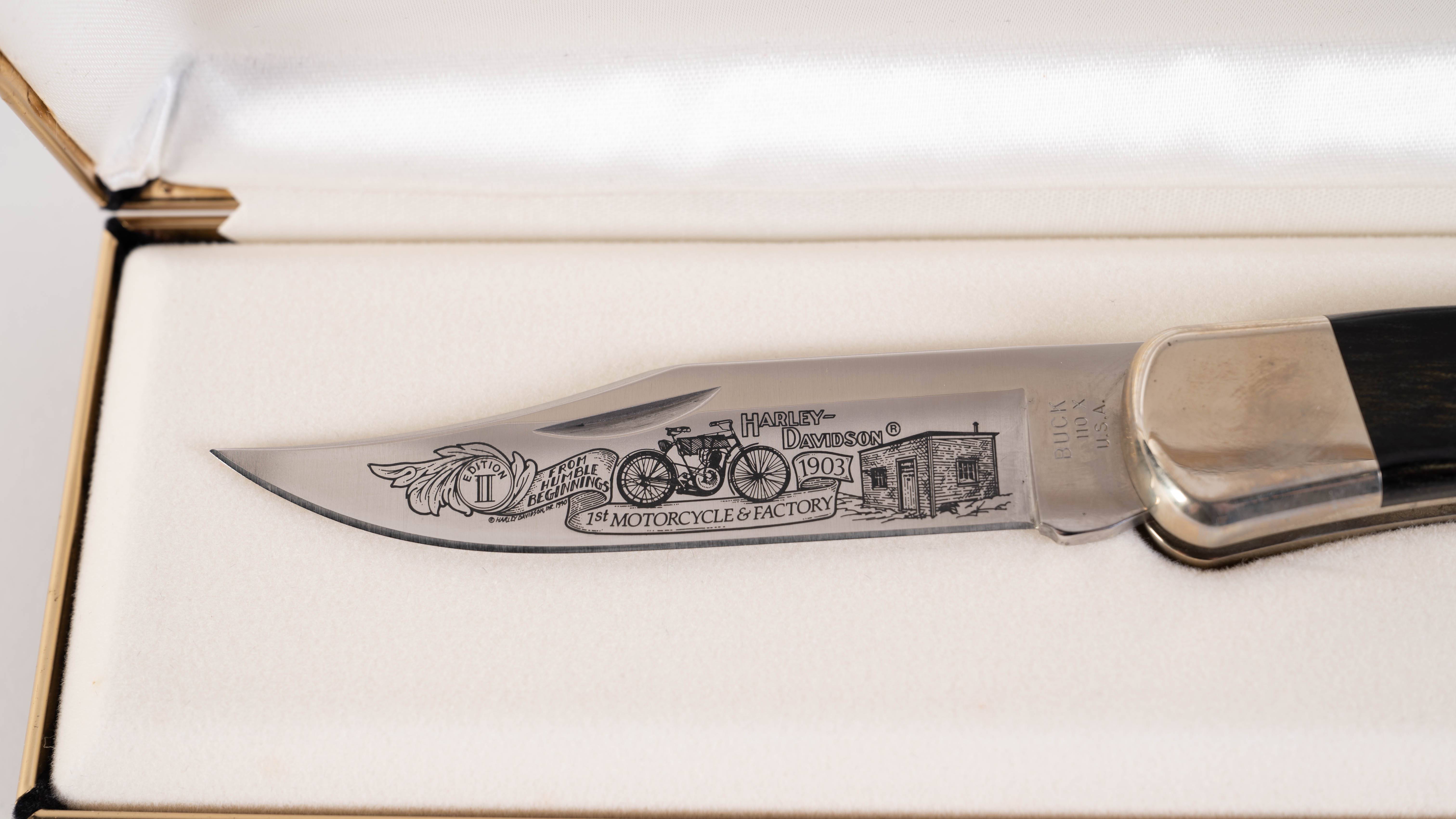 アメリカ製　BUCK　KNIFE MODEL 110 折りたたみナイフ　美品