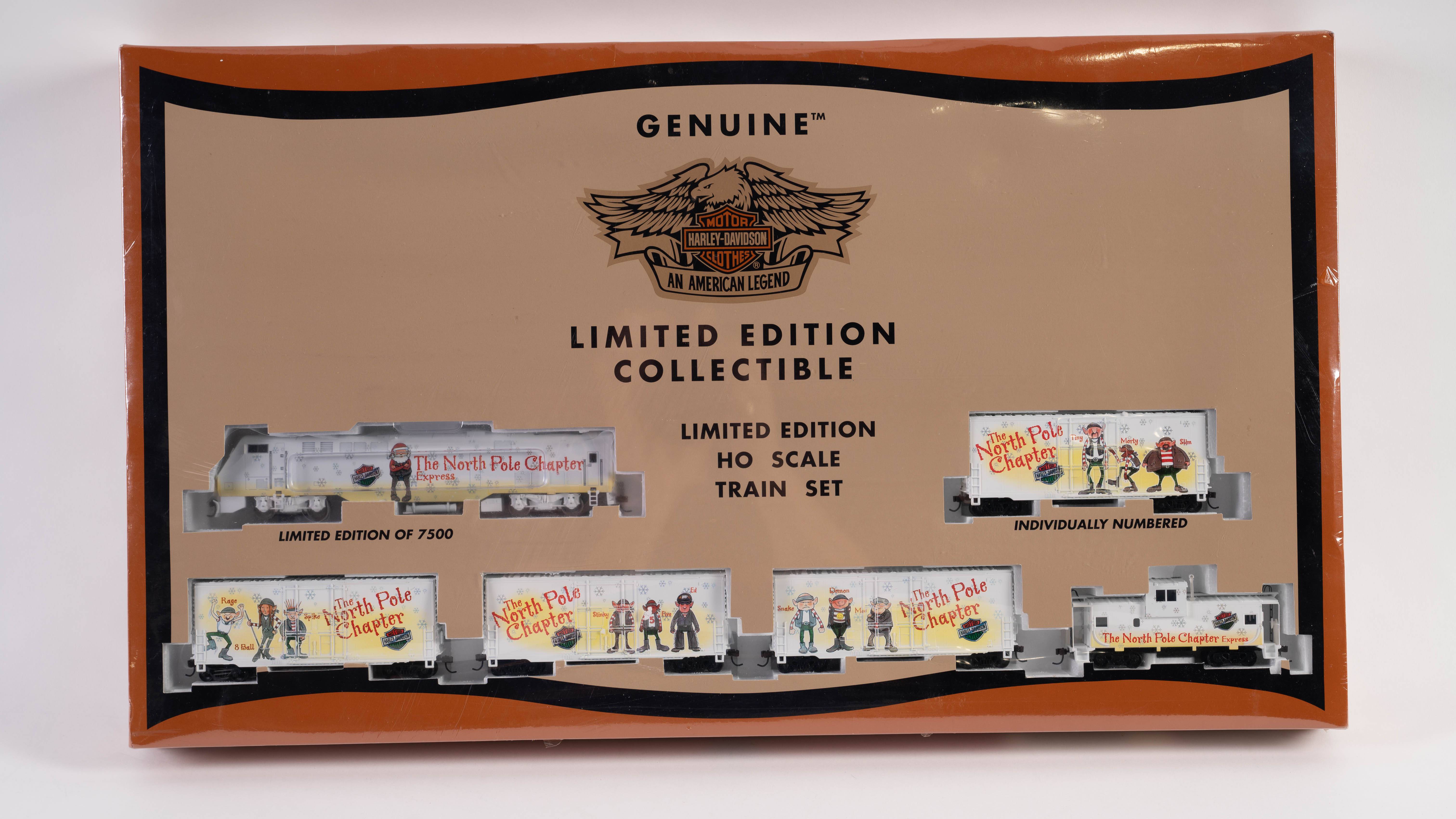 Harley davidson hot sale train set