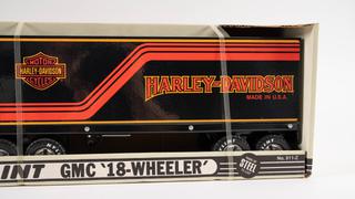 NYLINT ハーレーダビッドソン コンボイ　トラック　ンテージ　GMC Harley Davidson NYLINT GMC 18-WHEELER STEEL TOY TRACTOR
