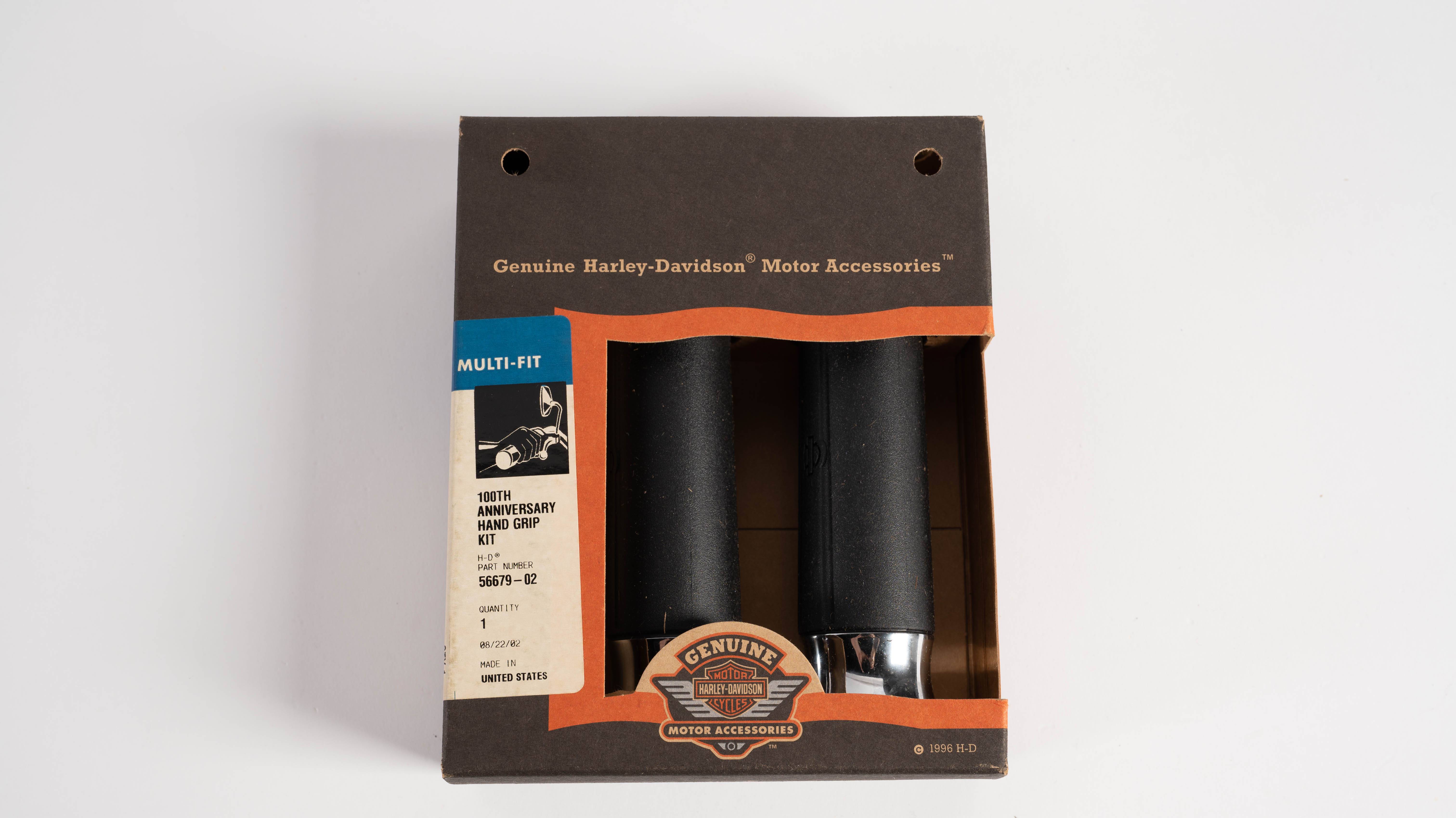 Harley-Davidson Multi-Fit 100th Anniversary Hand Grip Kits Auction