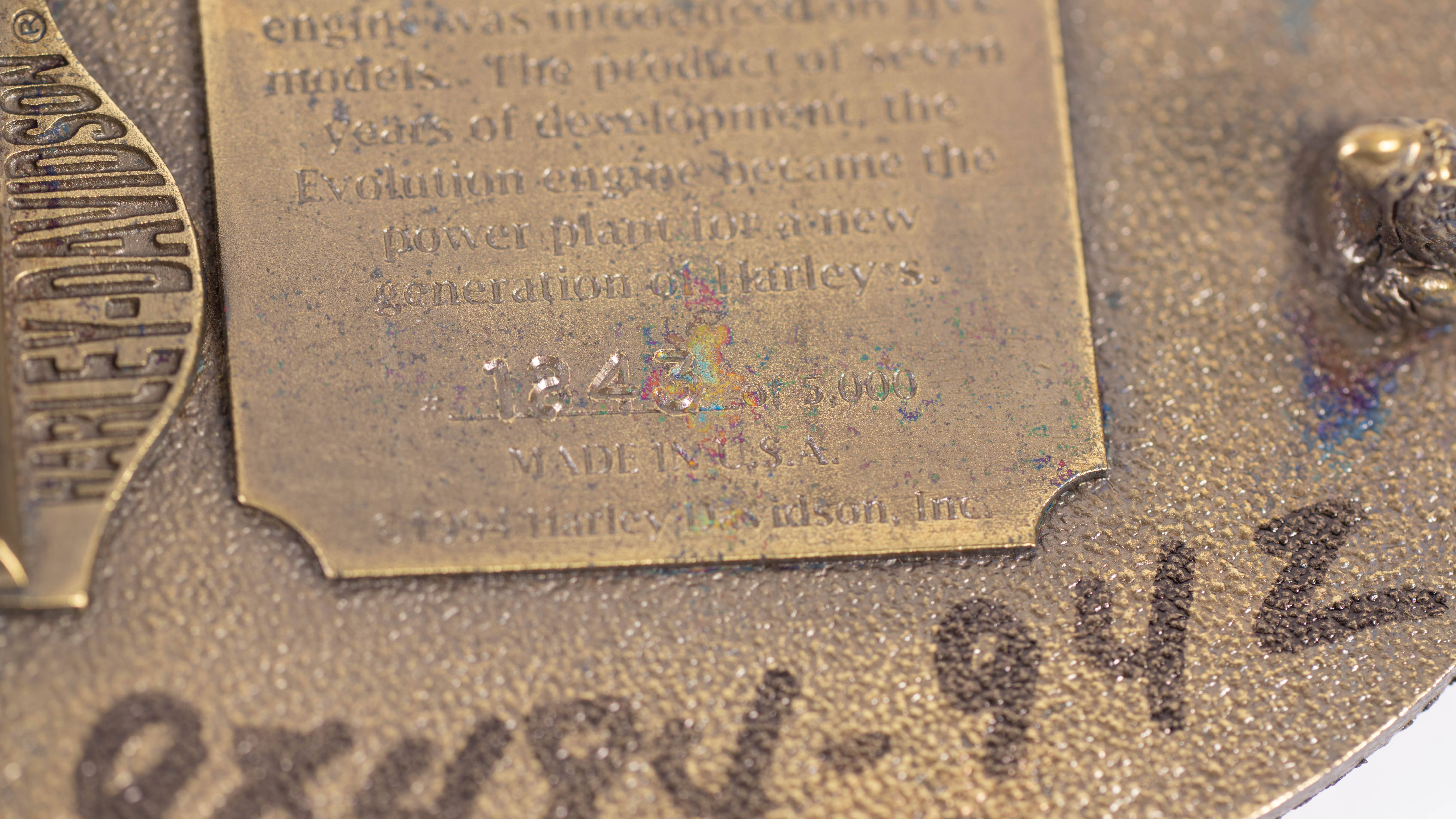 Harley-Davidson Limited Edition Evolution Engine Series Belt