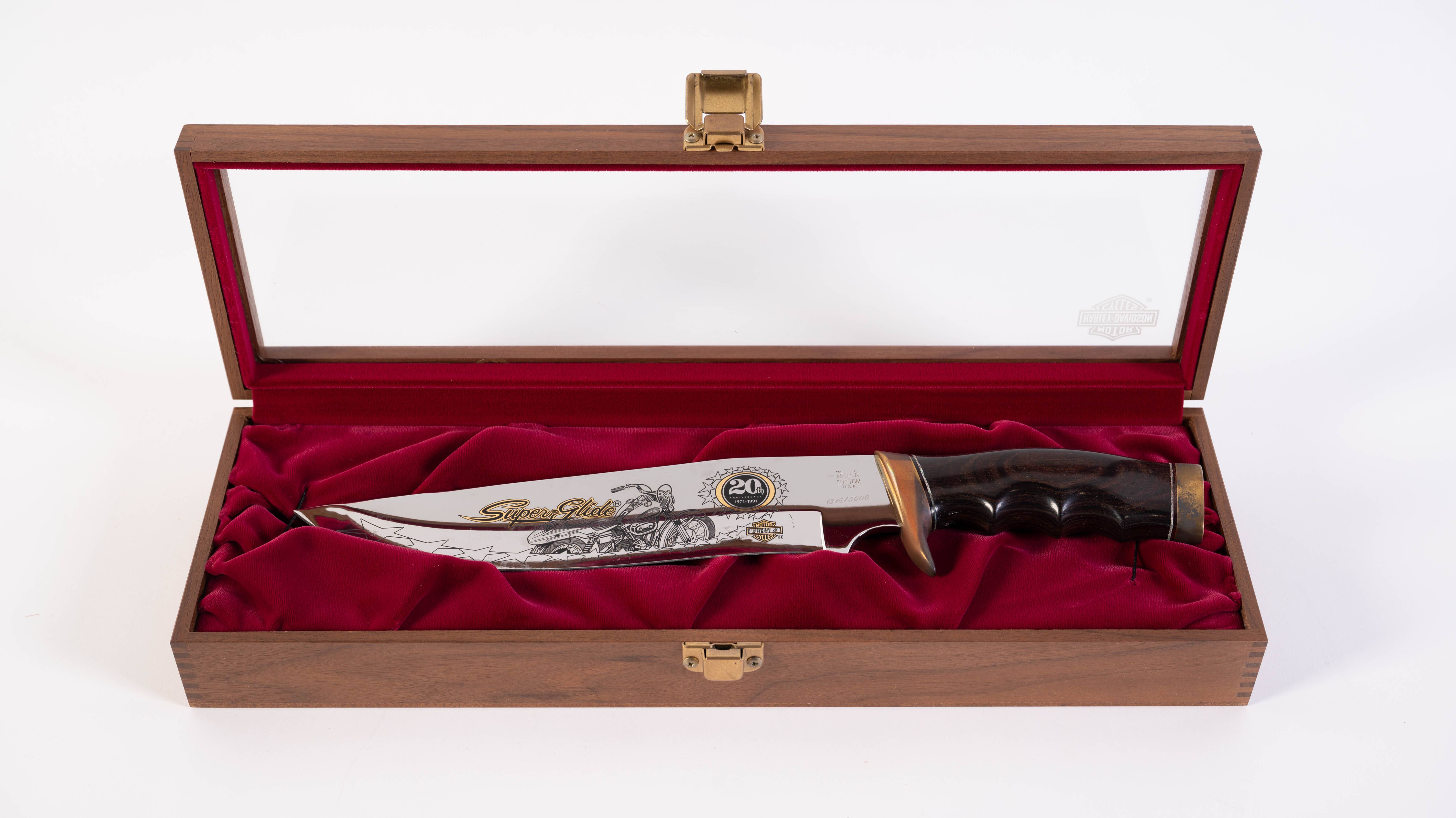 Harley-Davidson　アニバーサリーナイフ Harley-Davidson 20th Anniversary Buck Knife - 