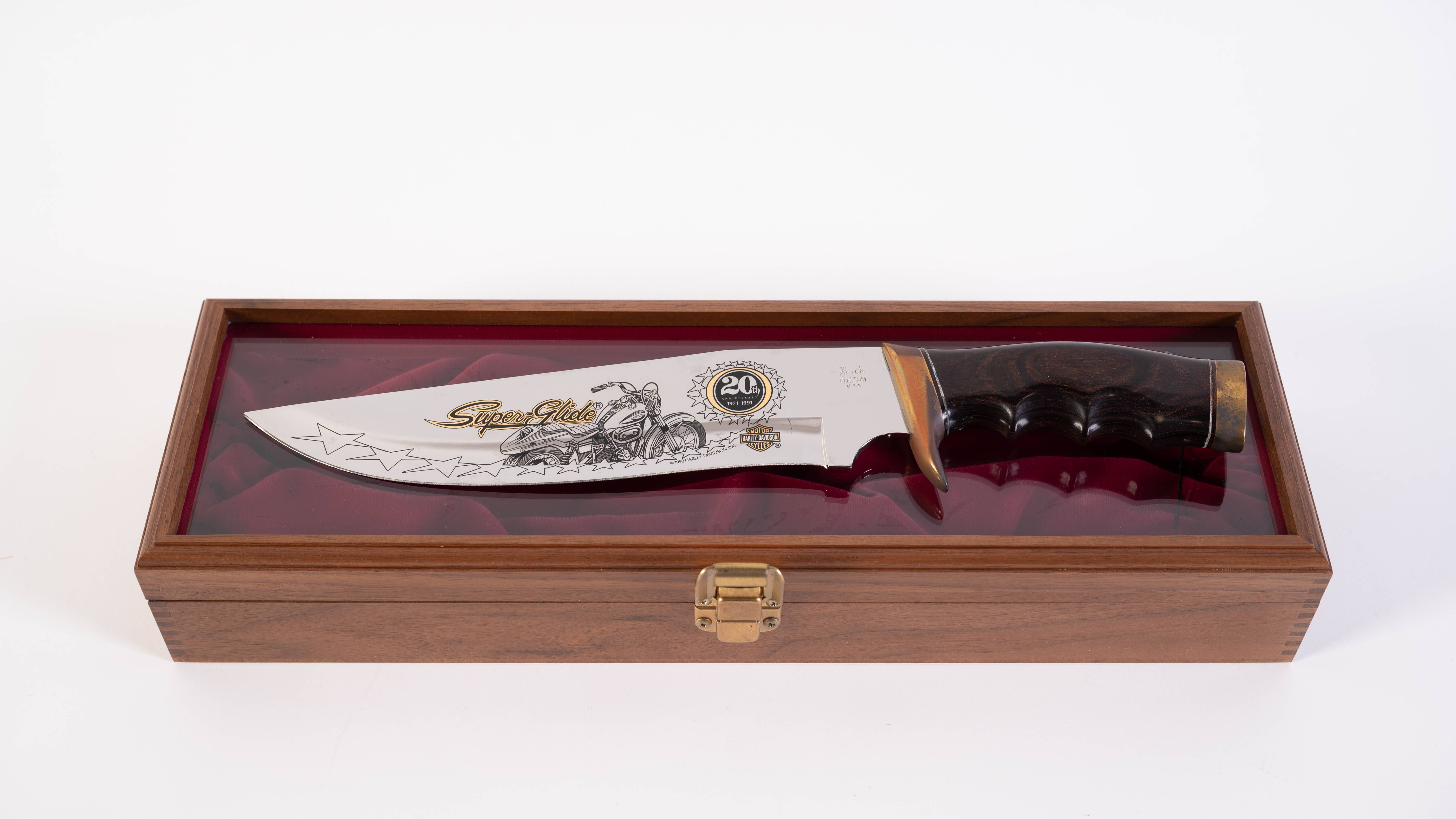Harley-Davidson 20th Anniversary Buck Knife - 