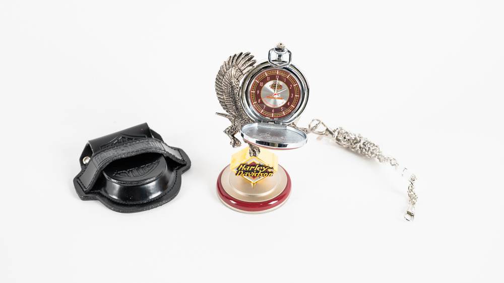 Pocket watch harley discount davidson