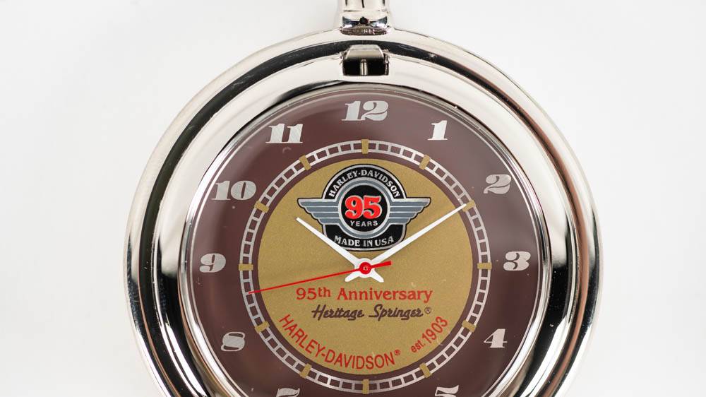 Harley davidson 95th sale anniversary pocket watch