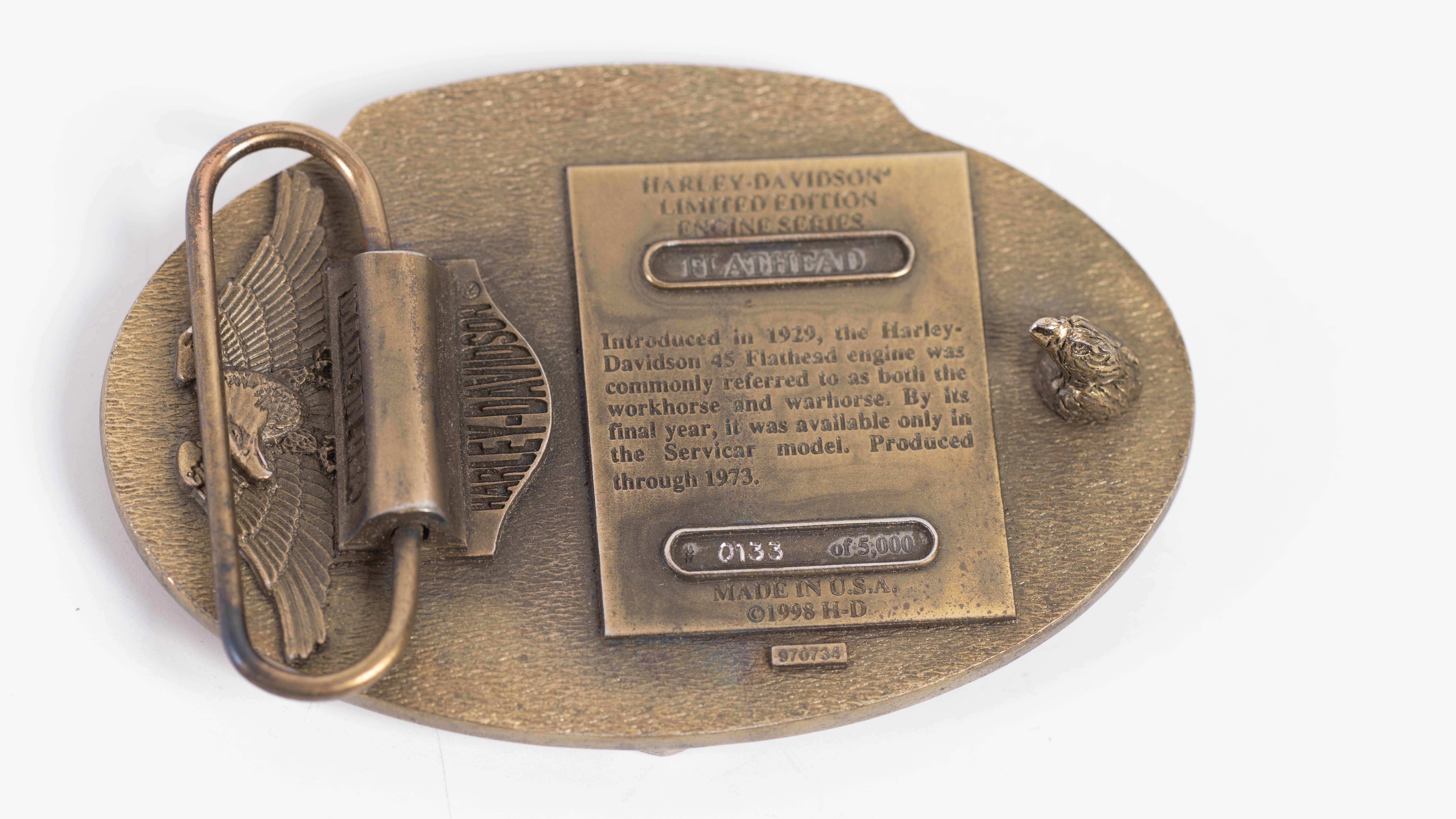 Harley-Davidson Limited Edition Flathead Engine Series Belt
