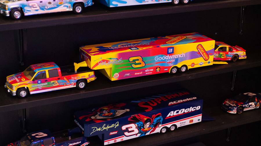 由加丸ART TRUCK SERIES vol.3 Sauter Jay #3 GM Goodwrench Service Chevy Race Truck 1/24