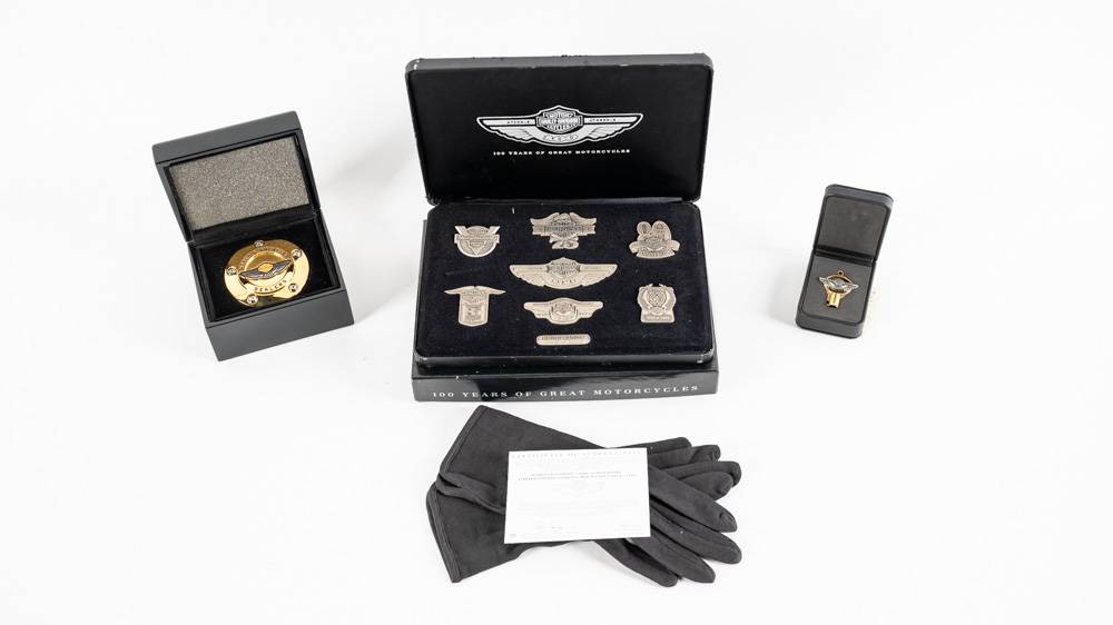 Harley-Davidson Anniversary Collection: Gold Key, Gold Plated Air