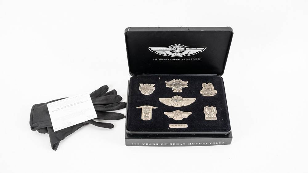 アクセサリー 100 Years of Harley-Davidson Harley-Davidson Anniversary Collection: Gold Key, Gold Plated Air