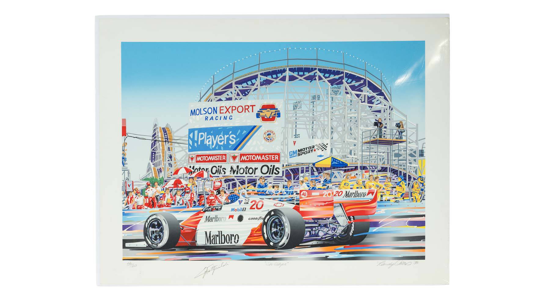 インドオールド 板絵 1988 