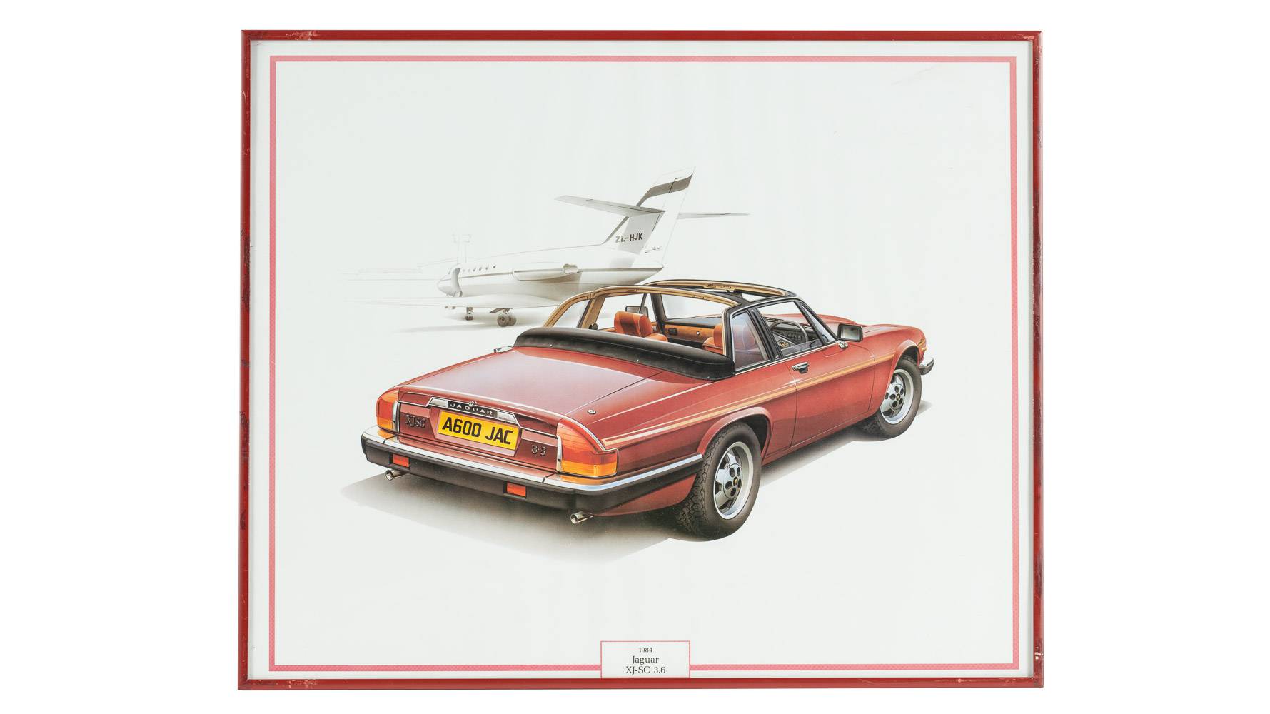 1984 Jaguar XJ-SC 3.6 Art Print Auction | Mecum On Time