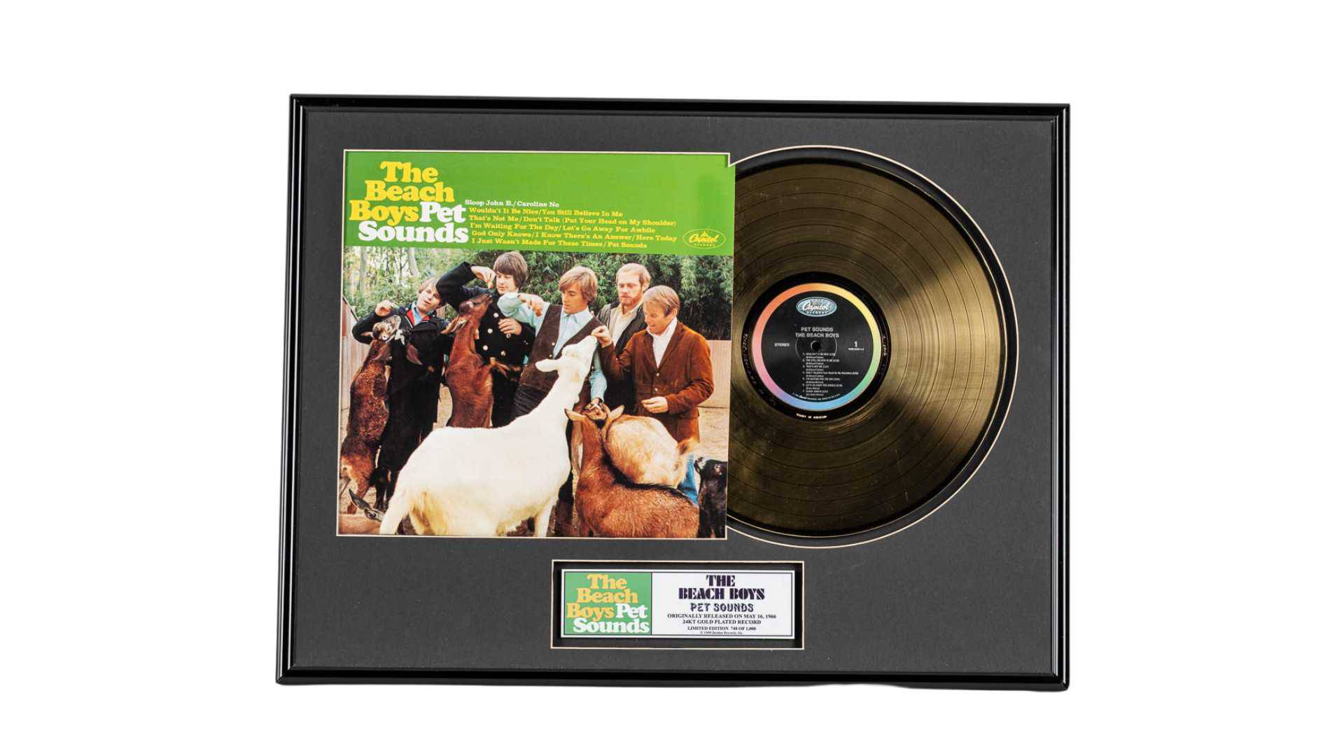 The Beach Boys Pet Sounds 24Kゴールドプレート The Beach Boys – Pet