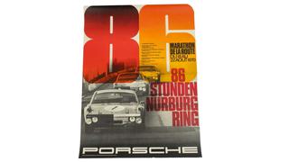 NEW unopened ALD / Porsche 356 Poster 18'' x 24'