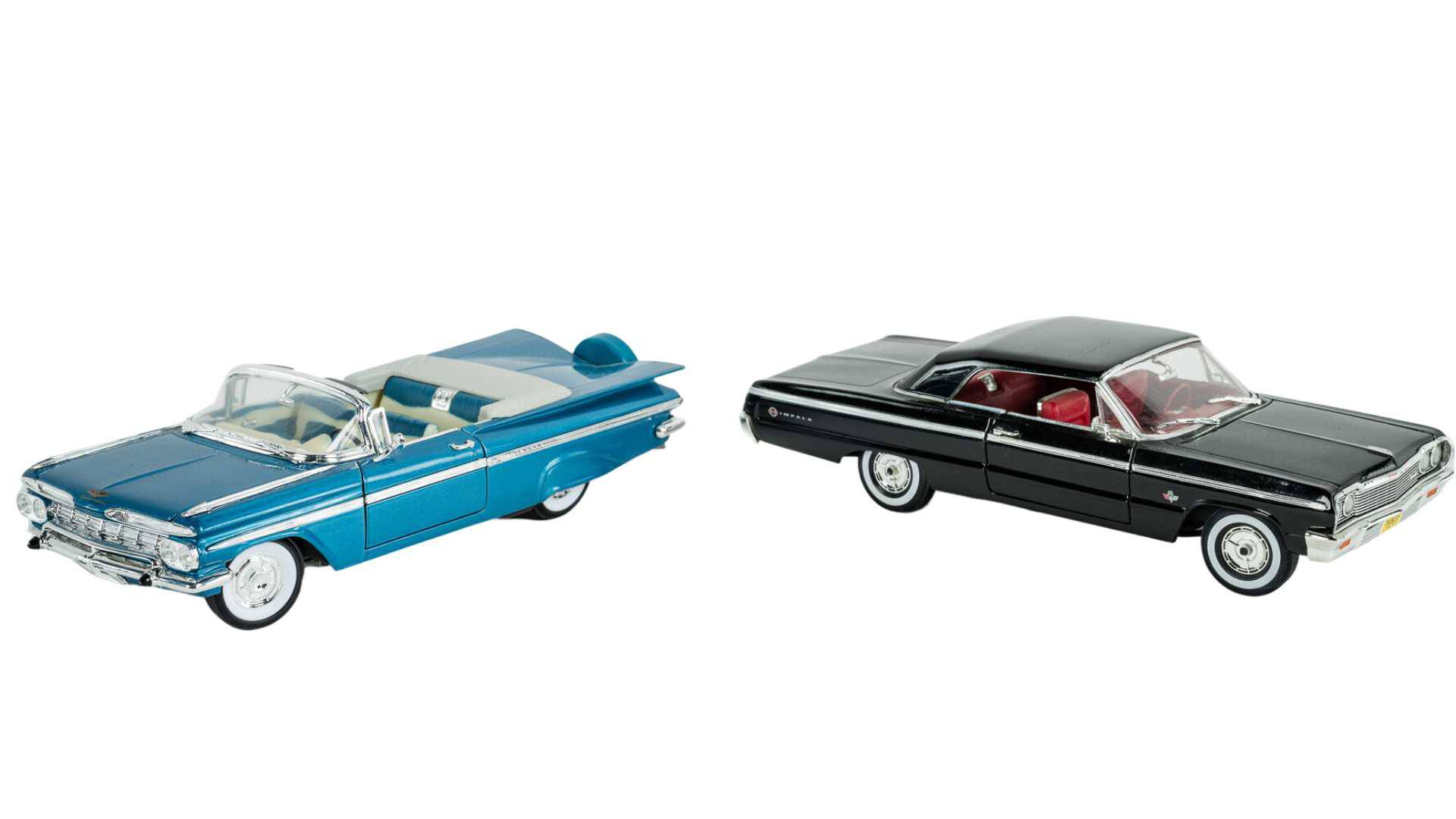 1:18 Scale 1959 & 1964 Chevrolet Impala Die-Cast Models Auction