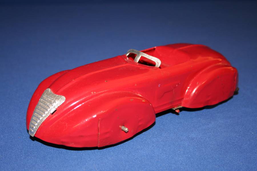 Wyandotte Toys Zephyr Motor Red Metal Toy Racing Car Auction