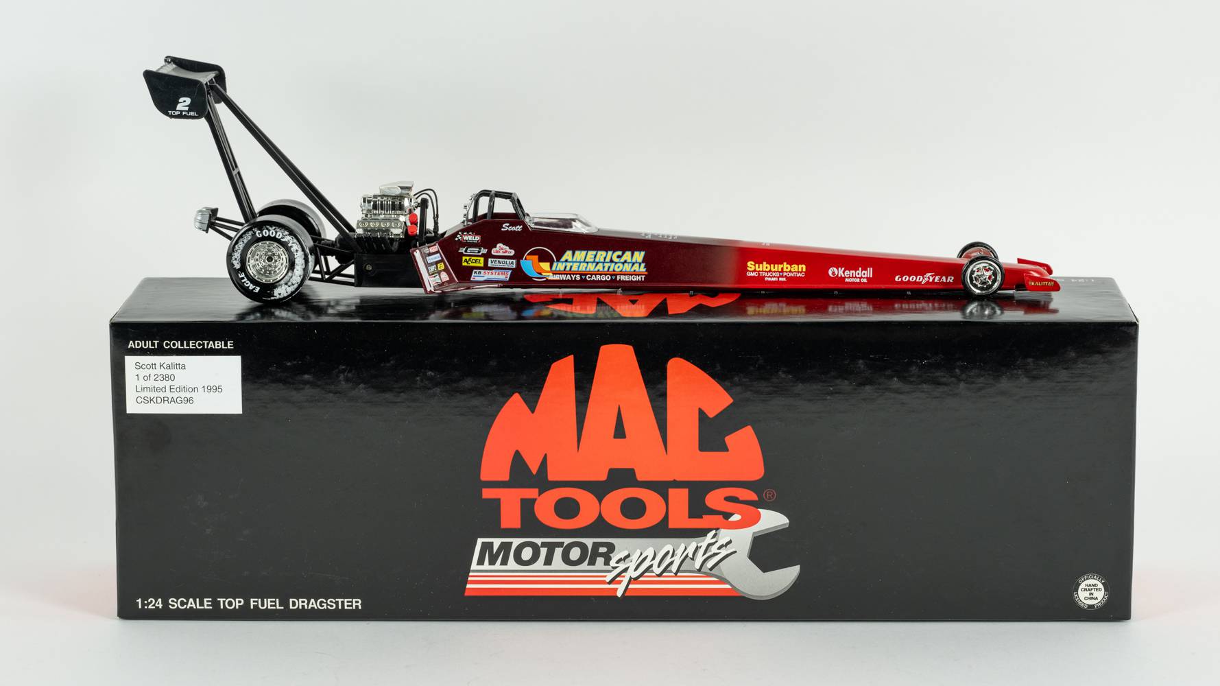 1995 Scott Kalitta 1:24 Scale Top Fuel Dragster Auction