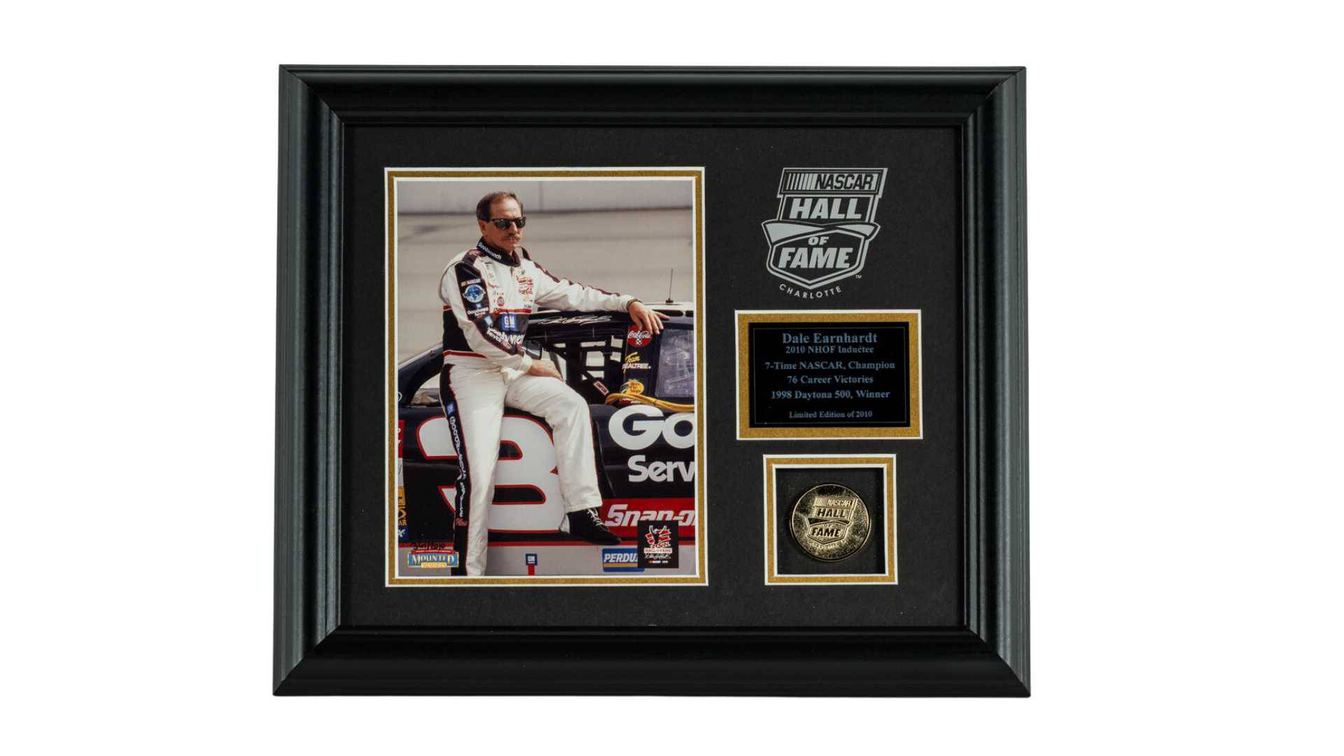 Dale Earnhardt Sr. NASCAR Hall of Fame 'Mounted Memories' No. 361