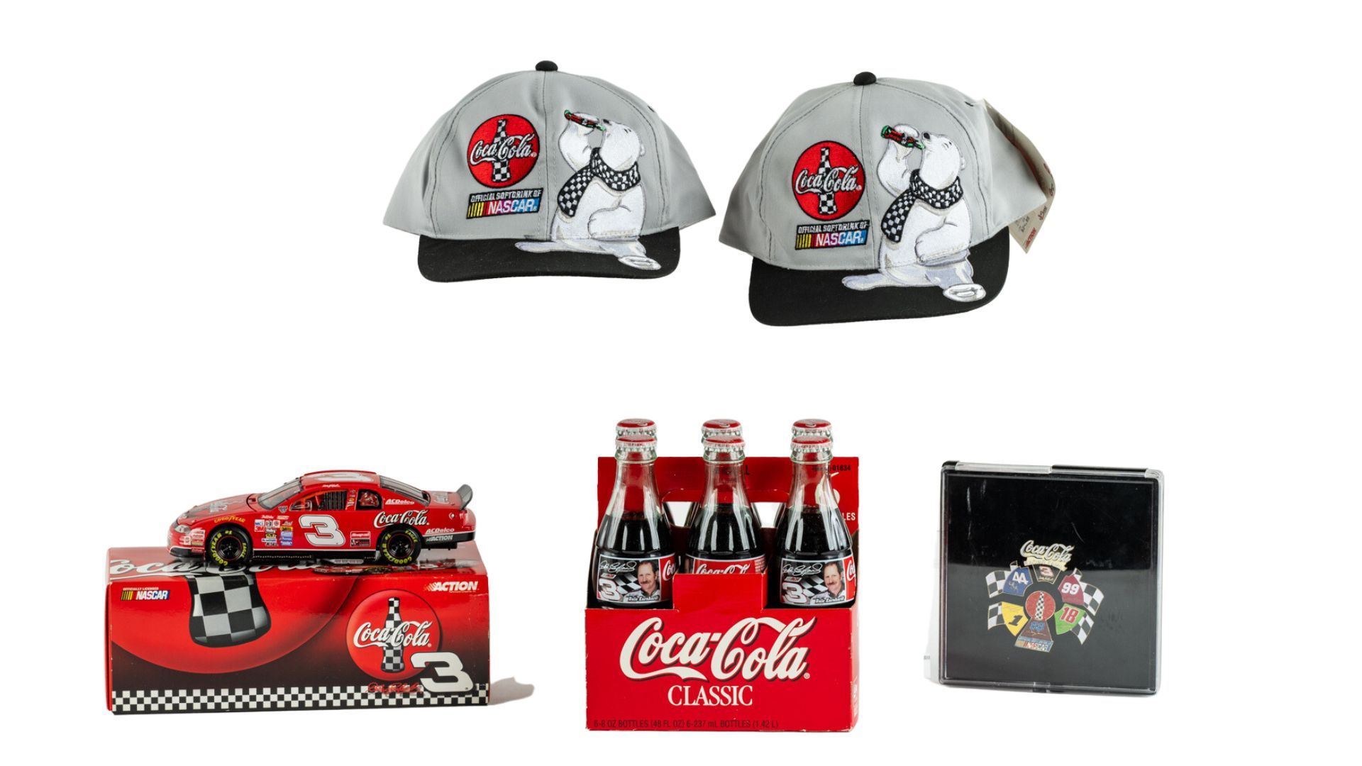 Dale Earnhardt Coca Cola Collectibles Auction Mecum On Time