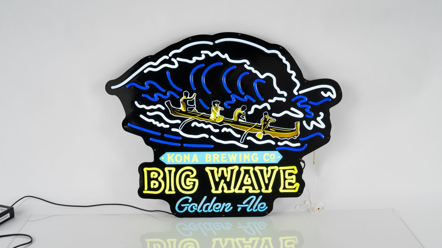 Kona Brewing Big Wave Animated Light-Up Sign Auction | Mecum On Time