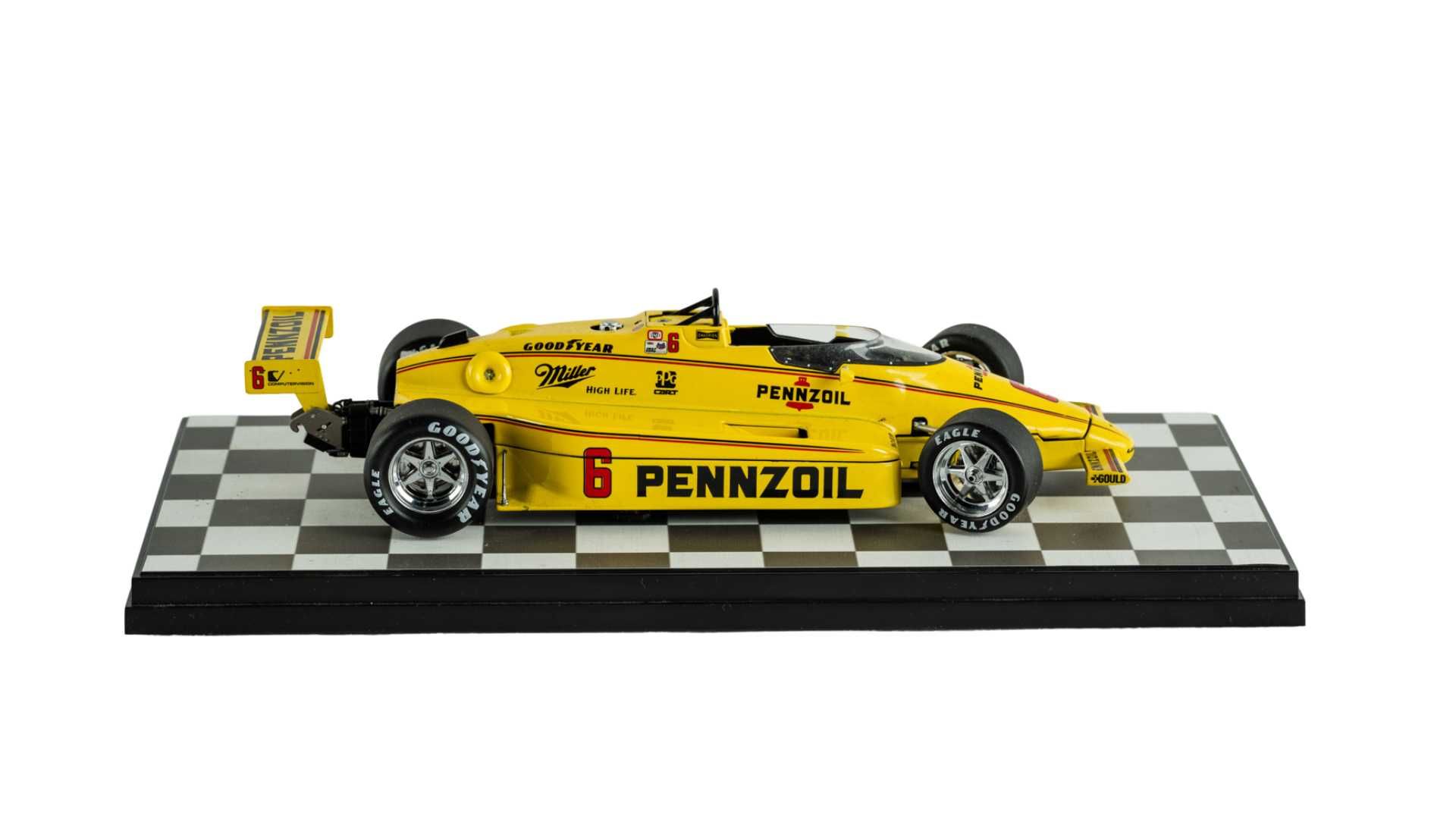 Carousel 1 1984 March 84C Penske Pennzoil No. 6 Winner of the Indy
