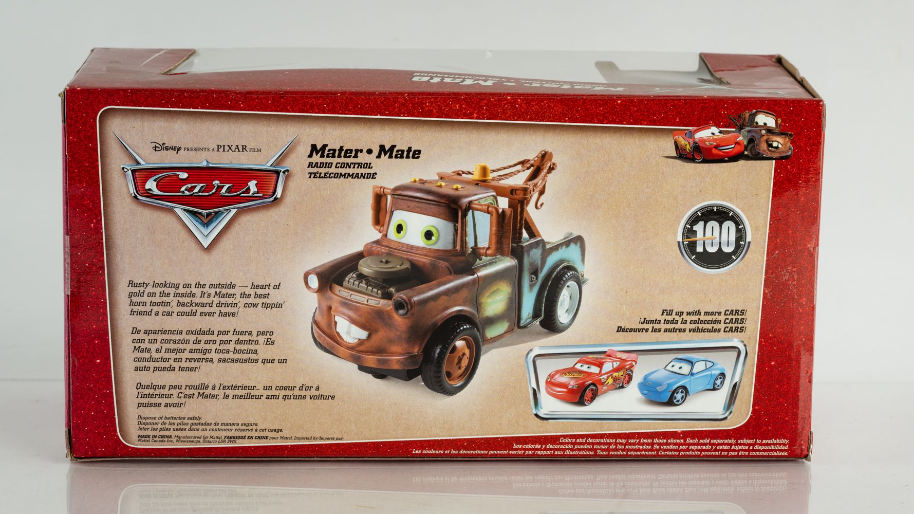 Mater Mate Radio Control Tyco R/C Vehicle from Disney's Pixar Film