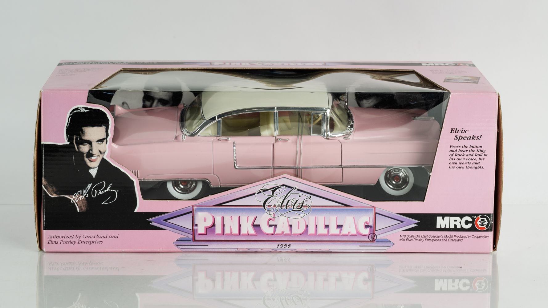 Jada 1/24 Scale 31007 - 1955 Cadillac Fleetwood - Elvis Presley, image size:1779x1000