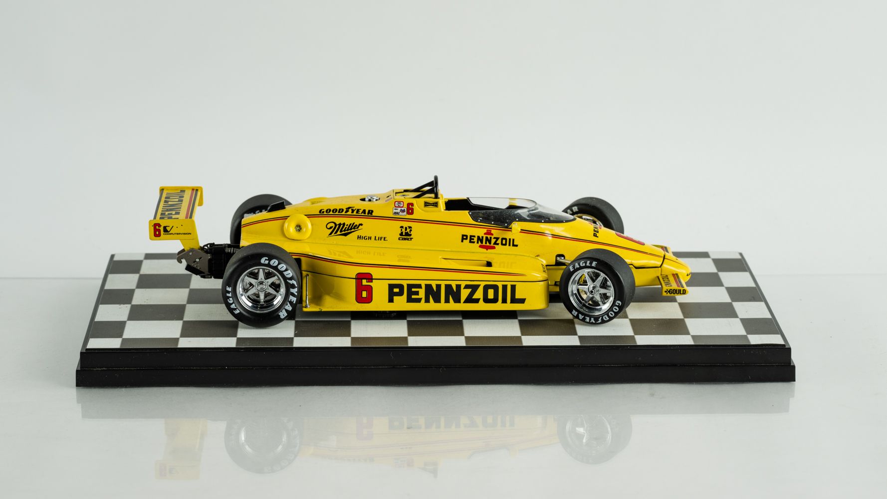 Carousel 1 1984 March 84C Penske Pennzoil No. 6 Winner of the Indy