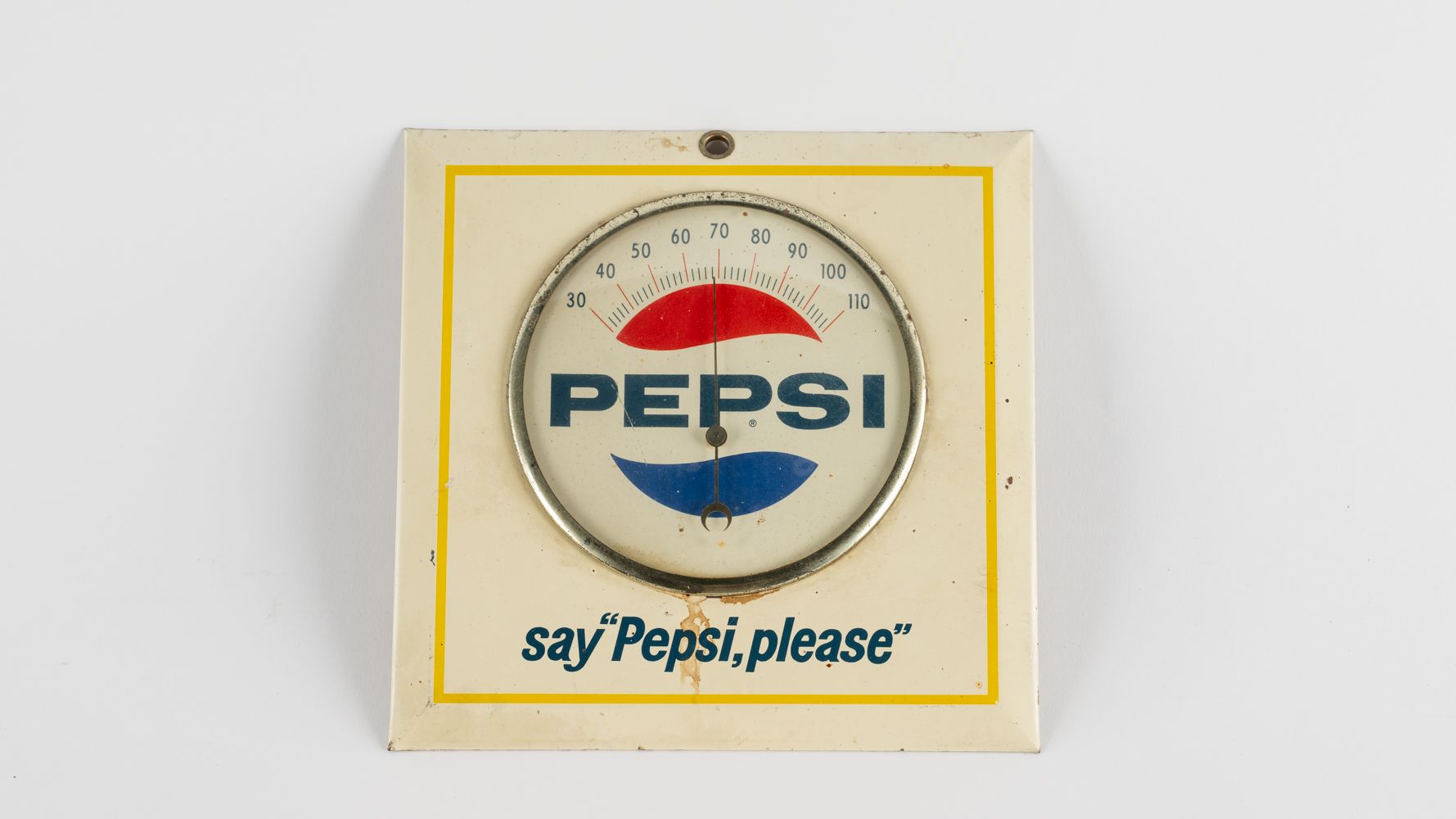 Pepsi-Cola Bar Stool, 1950s Thermometer & Tin Sign Auction | Mecum