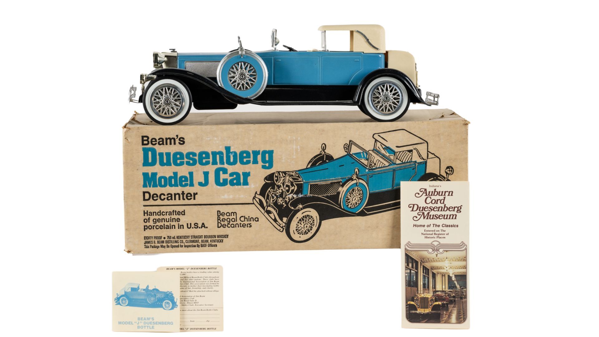 1934 Duesenberg Model J Jim Beam Decanter Auction | Mecum On Time