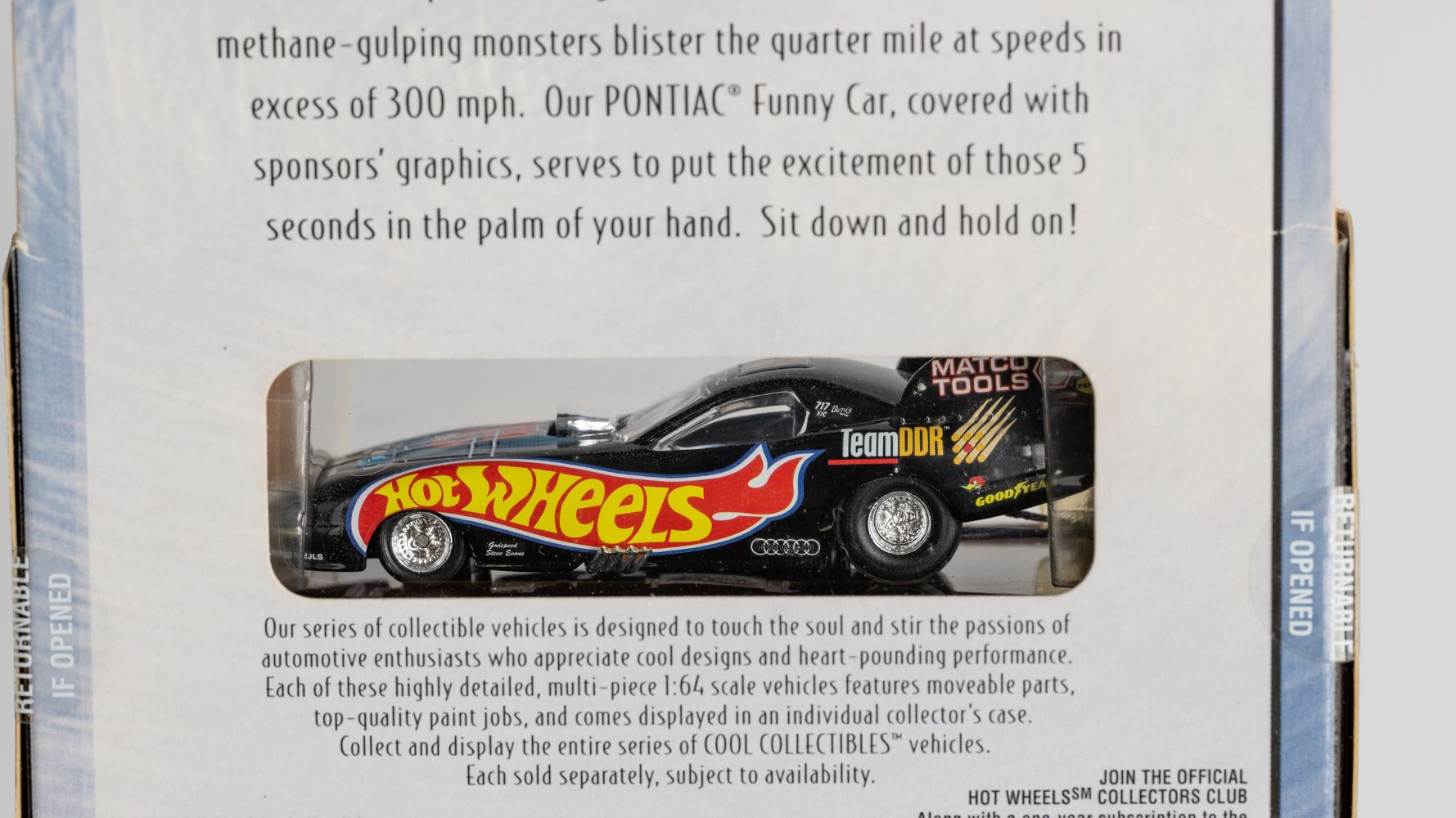 Pontiac Funny Car Hot Wheels Collectible Auction | Mecum On Time
