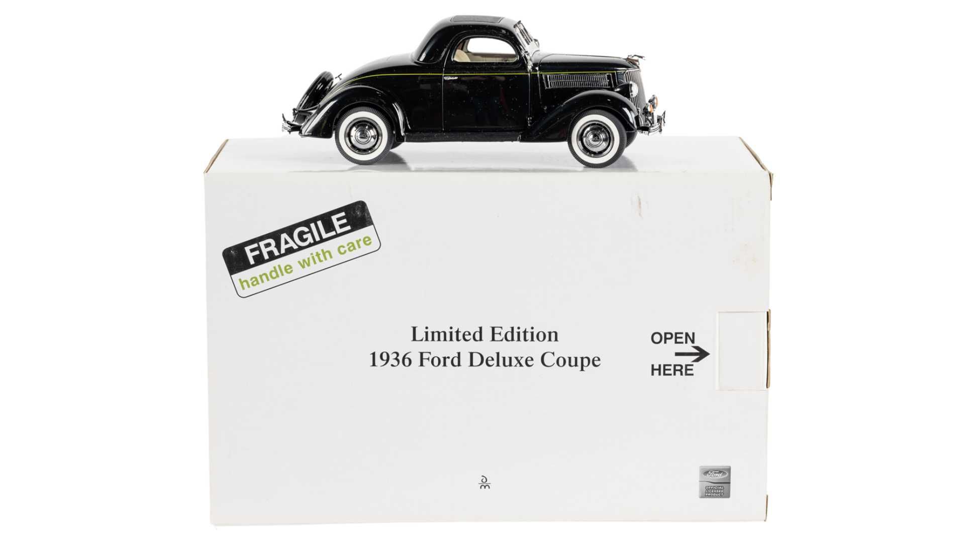 The Danbury Mint 1936 Ford Deluxe Coupe Auction | Mecum On Time